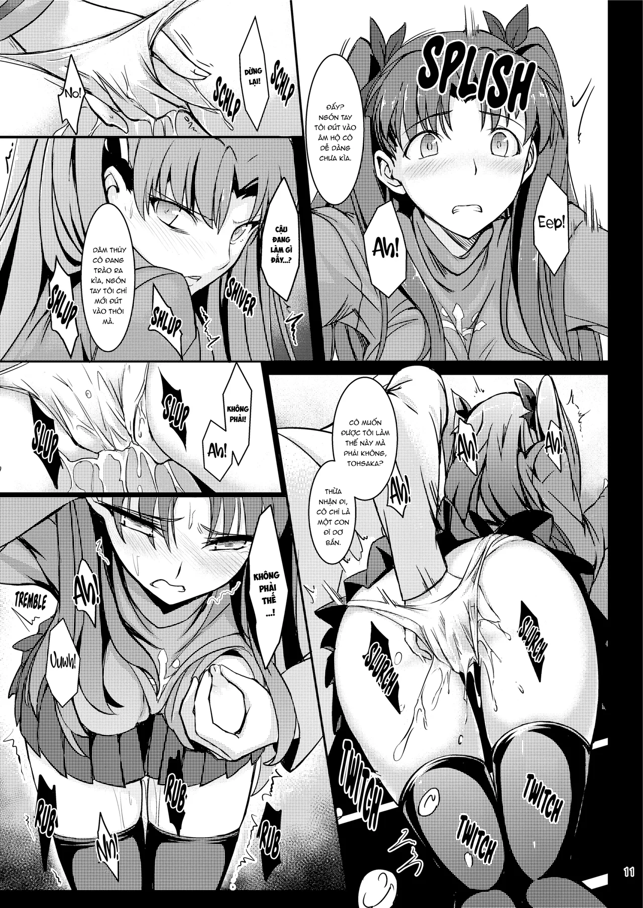 HentaiVN.net - Ảnh 12 - Rin sa ngã. [Rin's Fall] - Oneshot nuột
