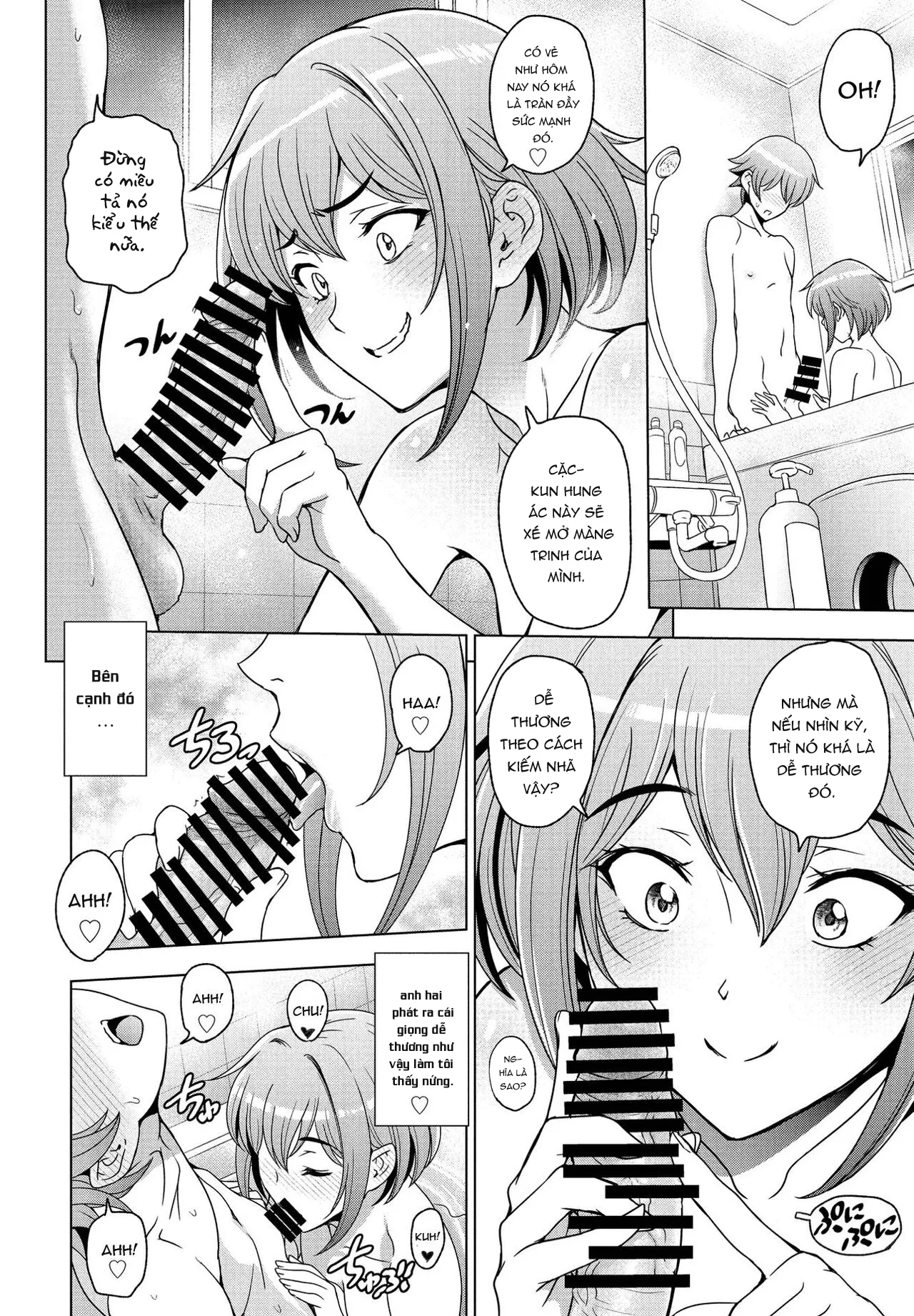 HentaiVN.net - Ảnh 6 - Em Yan Rình Mò Lúc Tôi Tắm [Ofuro Imouto to] - Oneshot