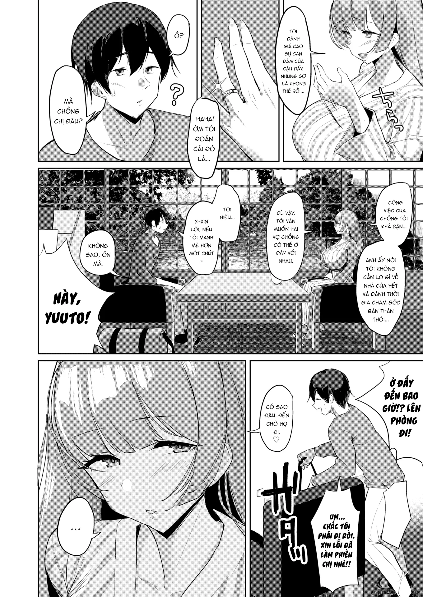 HentaiVN.net - Ảnh 5 - Suối nước nóng nứng tình [Tale of Secluded Hot Spring Lust] - Chap 1