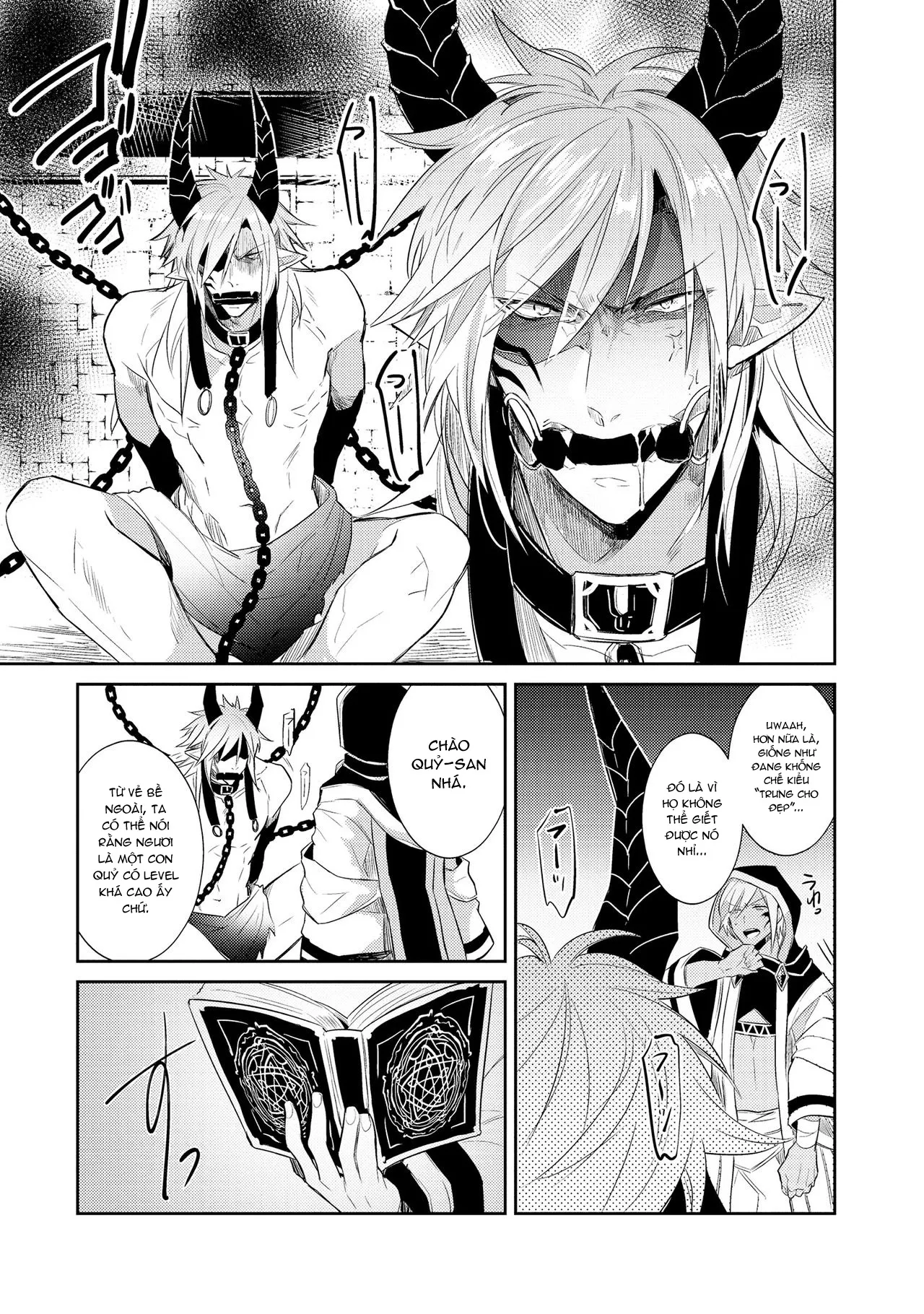 HentaiVN.net - Ảnh 9 - Cách để khiến một con quỷ cao cấp “gục ngã” [Joukyu Mazoku no Otoshikata; How to Make a Senior Demon Fall] - Chap 1