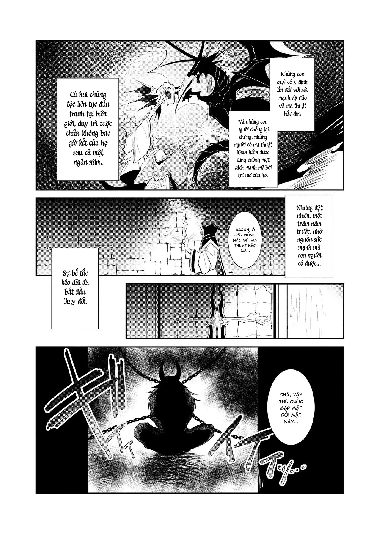 HentaiVN.net - Ảnh 8 - Cách để khiến một con quỷ cao cấp “gục ngã” [Joukyu Mazoku no Otoshikata; How to Make a Senior Demon Fall] - Chap 1