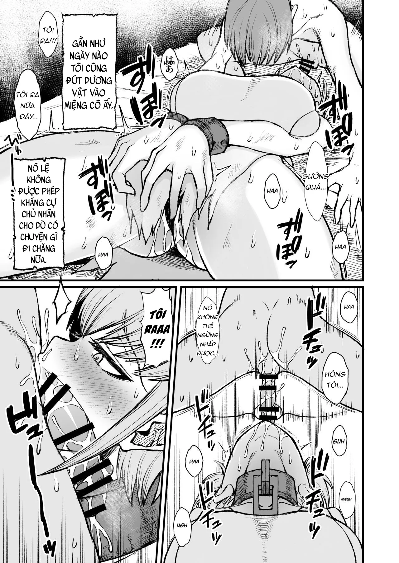 HentaiVN.net - Ảnh 4 - Cô Nô Lệ Tốt Bụng Bị Shota Dập Nát [A Slave Is Ravaged By A Shota; 奴隷さんがショタに犯されるやつ] - Oneshot