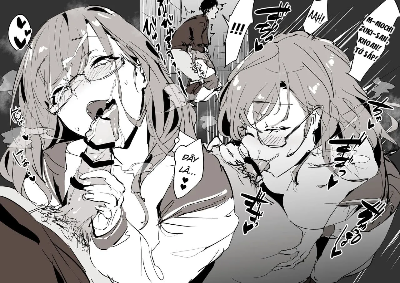 HentaiVN.net - Ảnh 5 - Tiếng rên trong thư viện [嵐の前の図書室] - Oneshot