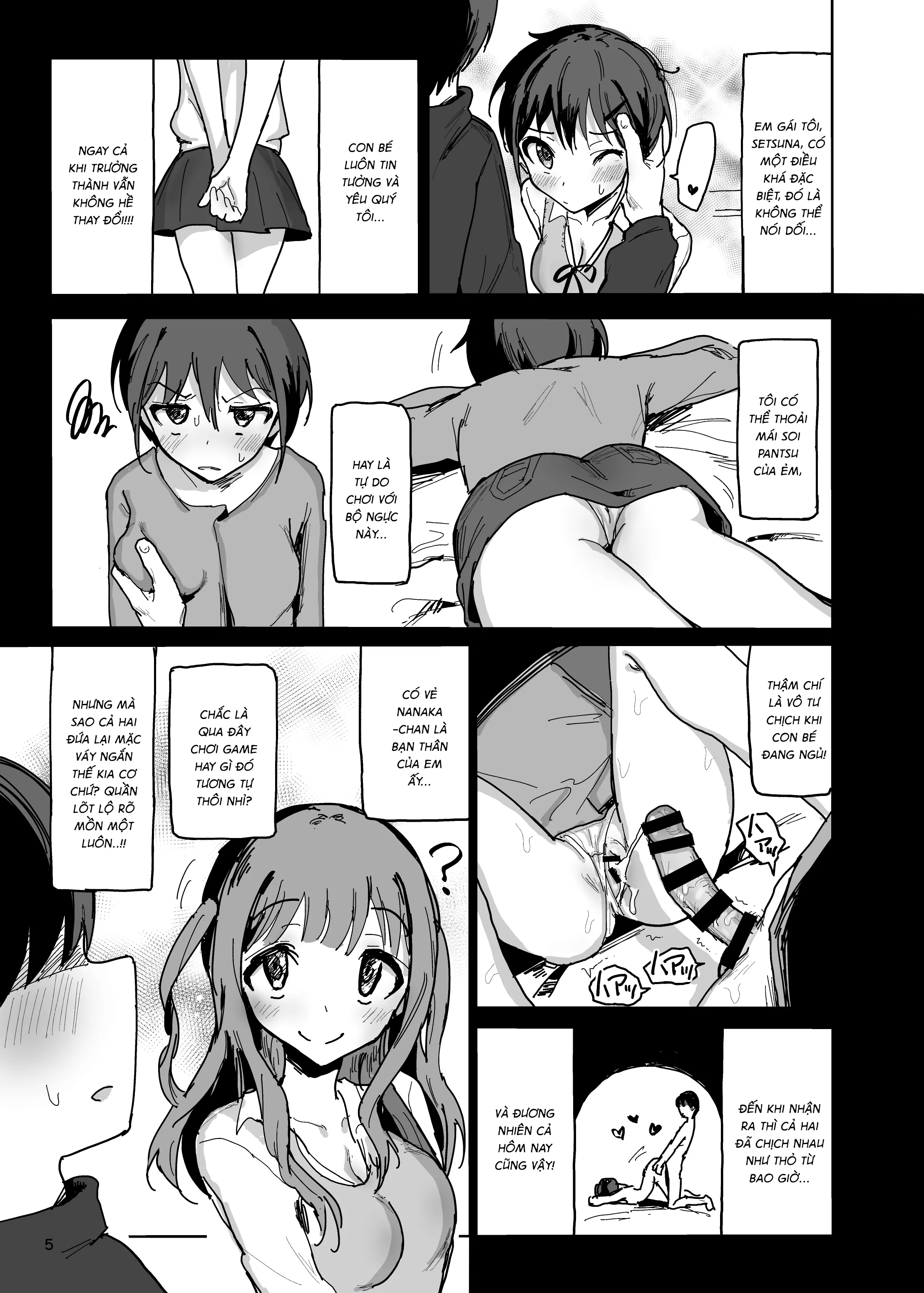 HentaiVN.net - Ảnh 5 - Nanakadashi SeX!! [ななかだし♥せっX!!] - Chap 1