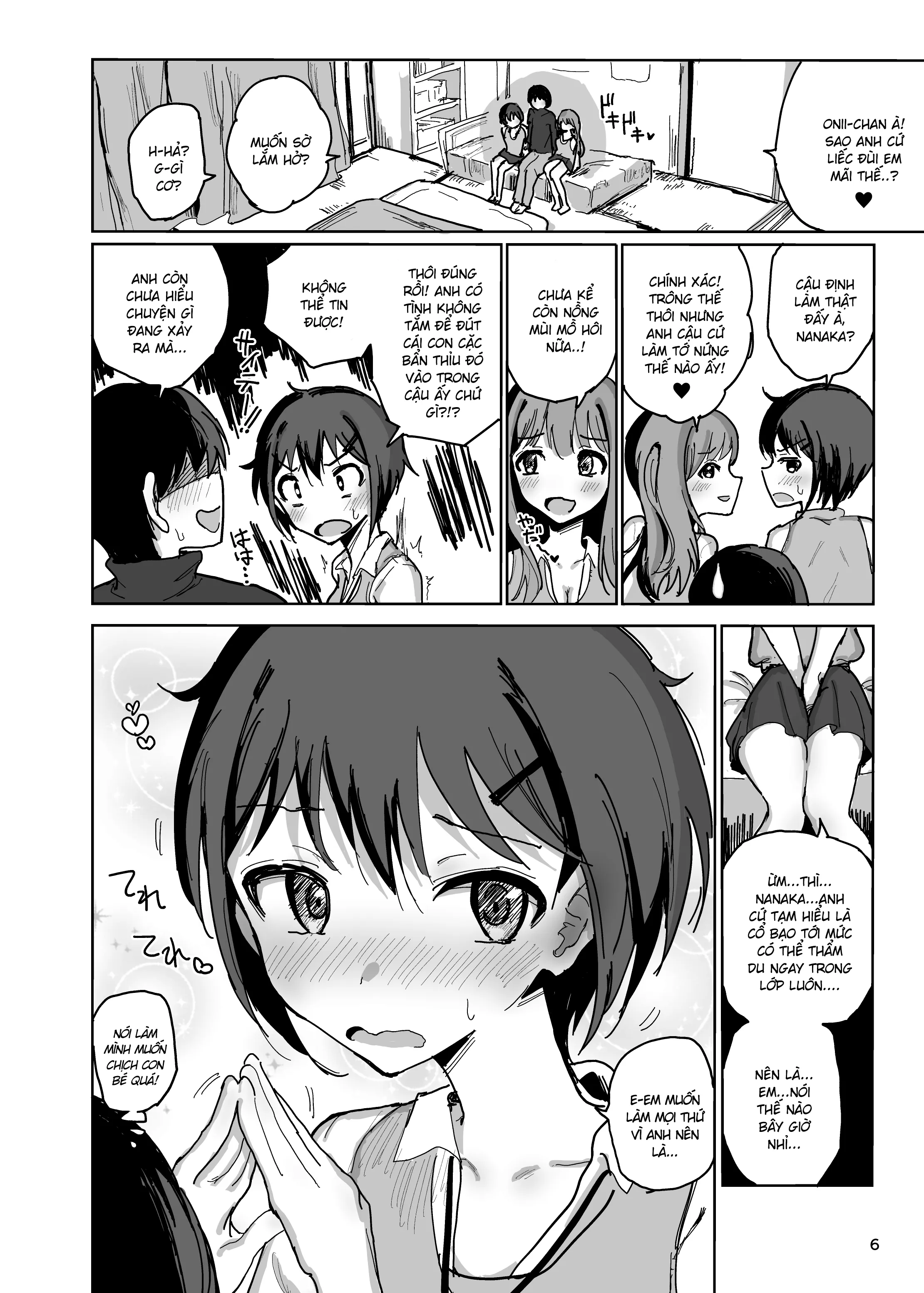 HentaiVN.net - Ảnh 6 - Nanakadashi SeX!! [ななかだし♥せっX!!] - Chap 1
