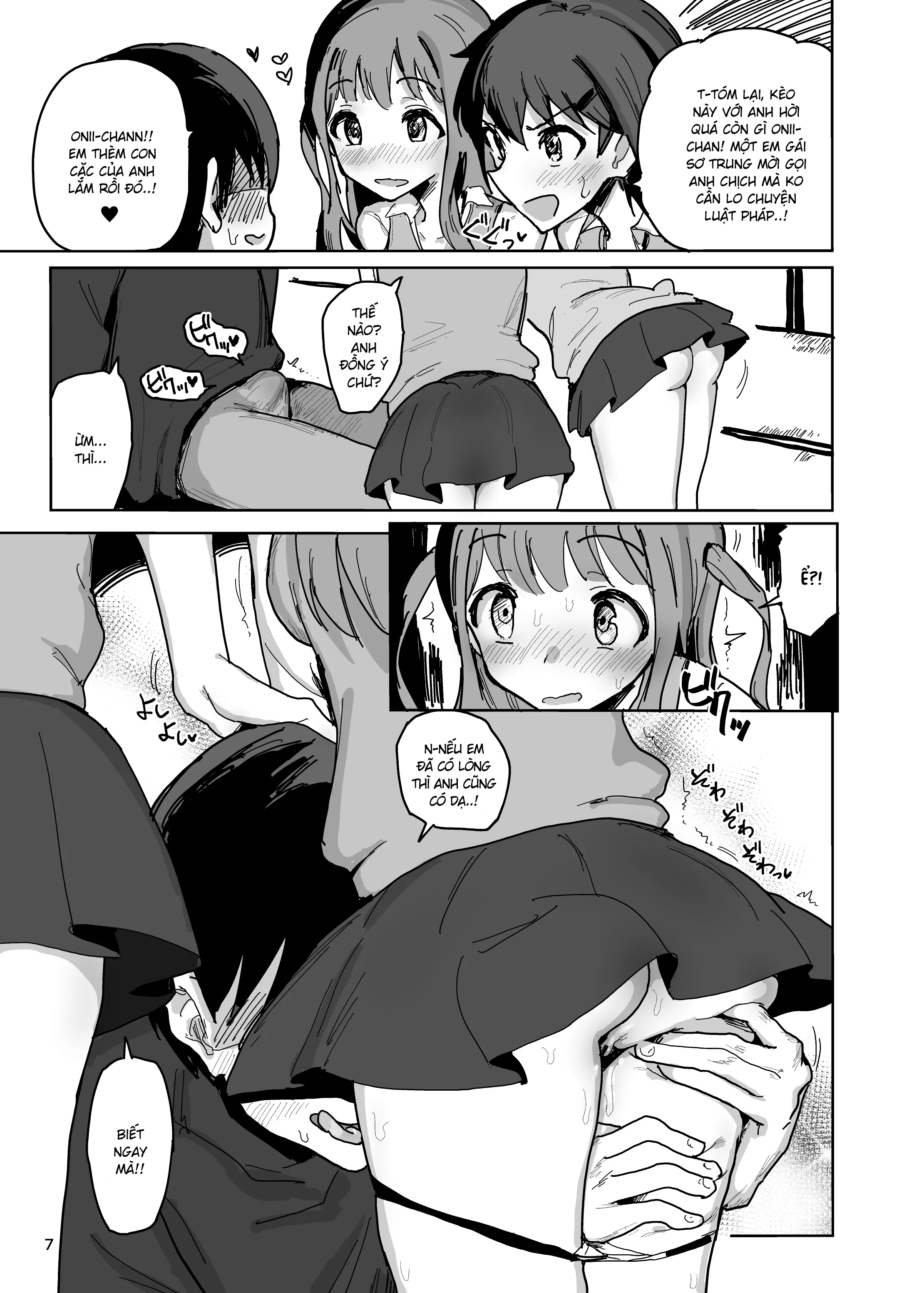 HentaiVN.net - Ảnh 7 - Nanakadashi SeX!! [ななかだし♥せっX!!] - Chap 1