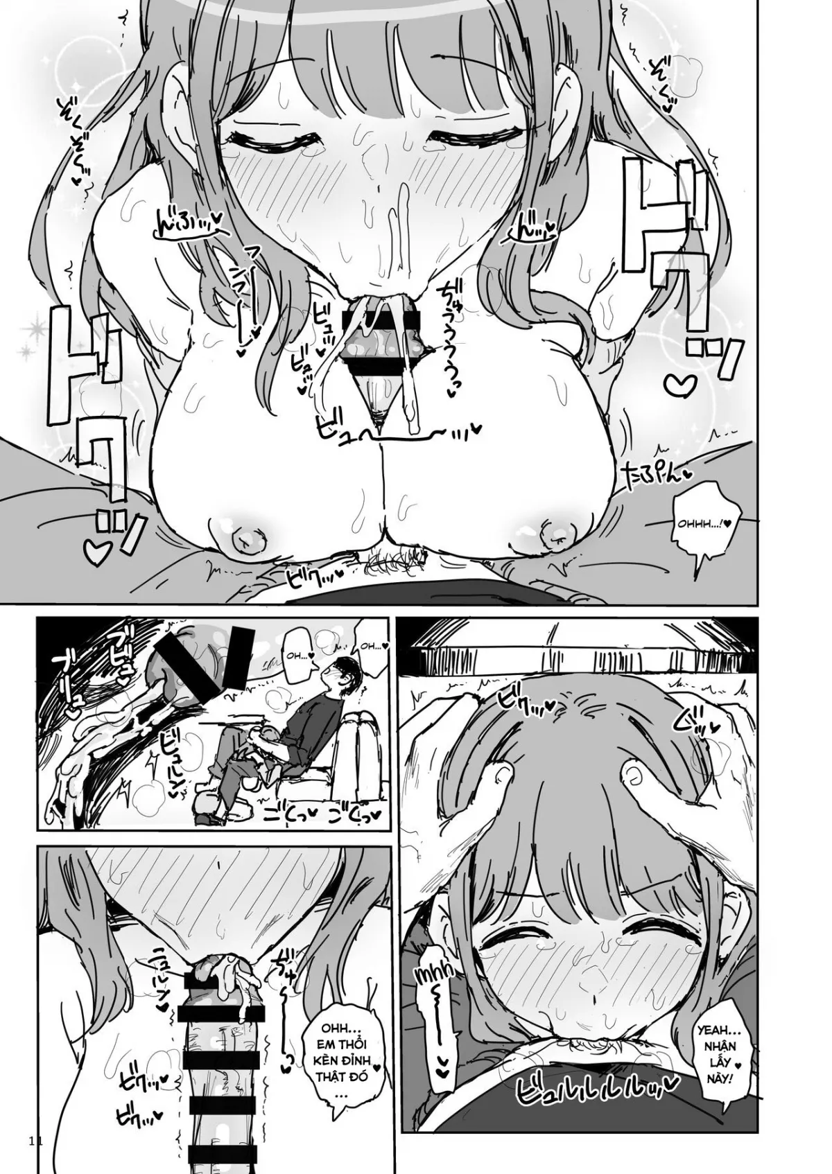 HentaiVN.net - Ảnh 10 - Nanakadashi SeX!! [ななかだし♥せっX!!] - Chap 2
