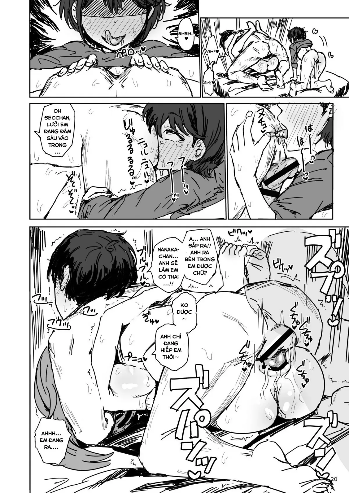 HentaiVN.net - Ảnh 19 - Nanakadashi SeX!! [ななかだし♥せっX!!] - Chap 2