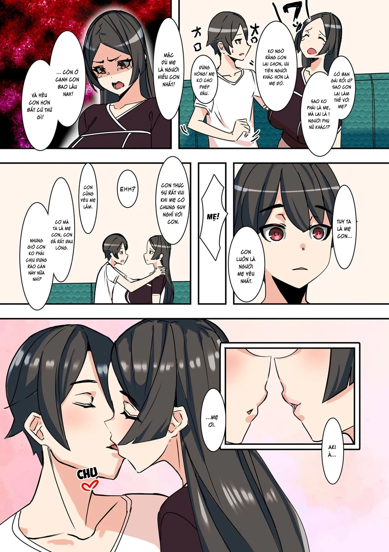 HentaiVN.net - Ảnh 5 - Koibito wa Jitsubo [恋人は実母] - Oneshot.
