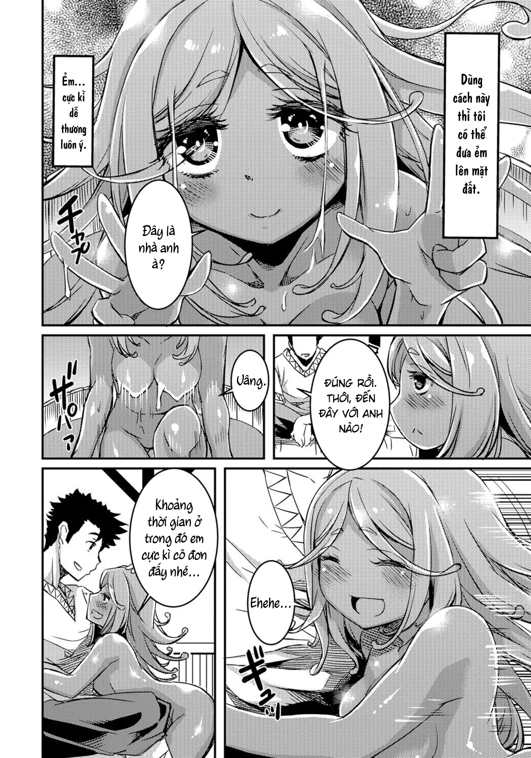 HentaiVN.net - Ảnh 4 - Nàng slime [The Slime Girl, Slime na Kanojo, スライムな彼女] - Oneshot