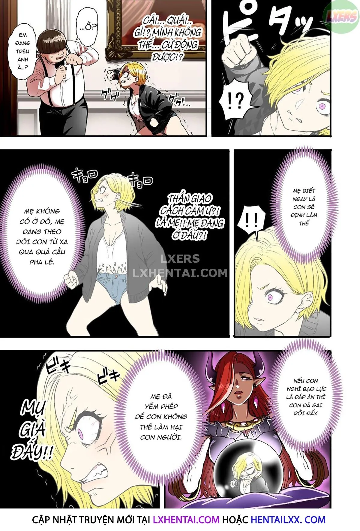 HentaiVN.net - Ảnh 11 - Junjou Yankee Succubus Marsha-Chan [~Ningen-Kai De Succubus Kenshuu~] - Chap 1