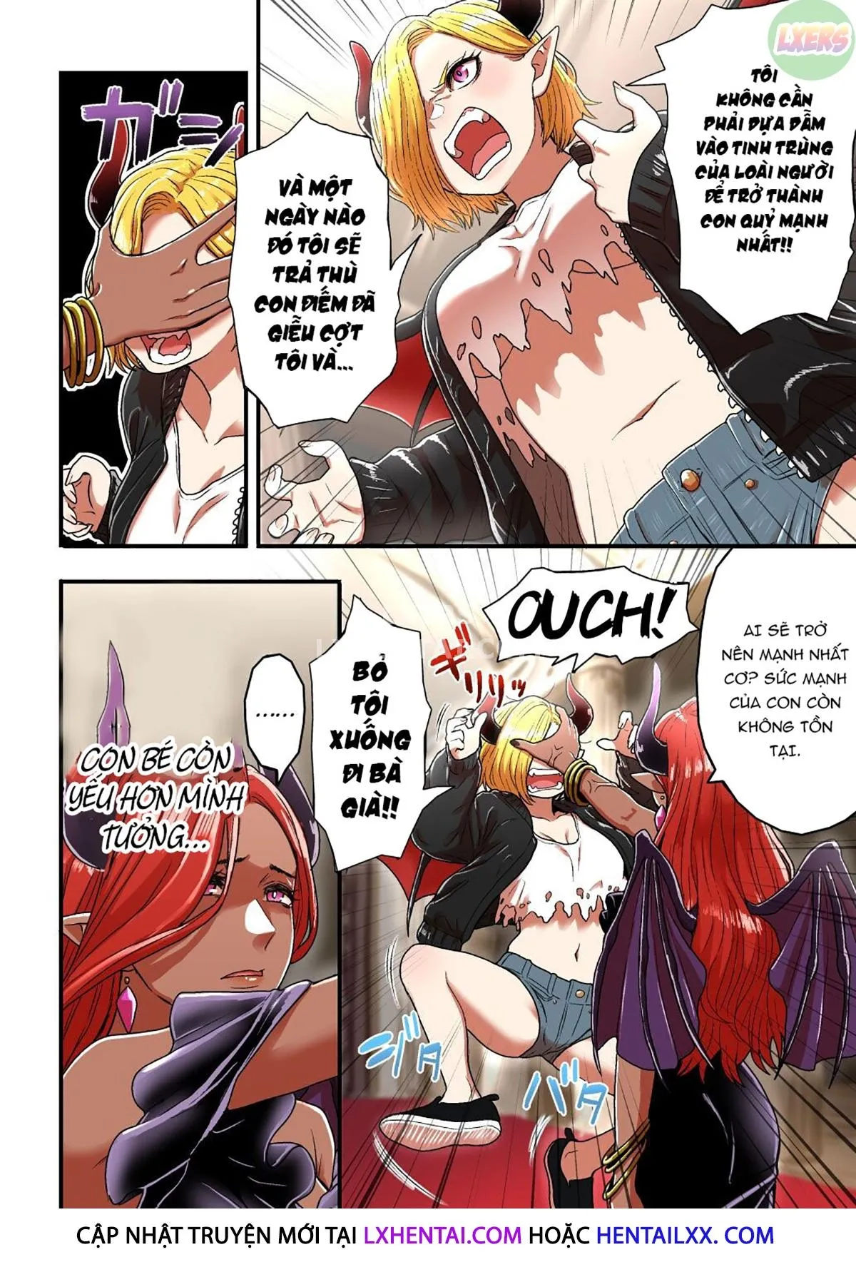 HentaiVN.net - Ảnh 6 - Junjou Yankee Succubus Marsha-Chan [~Ningen-Kai De Succubus Kenshuu~] - Chap 1