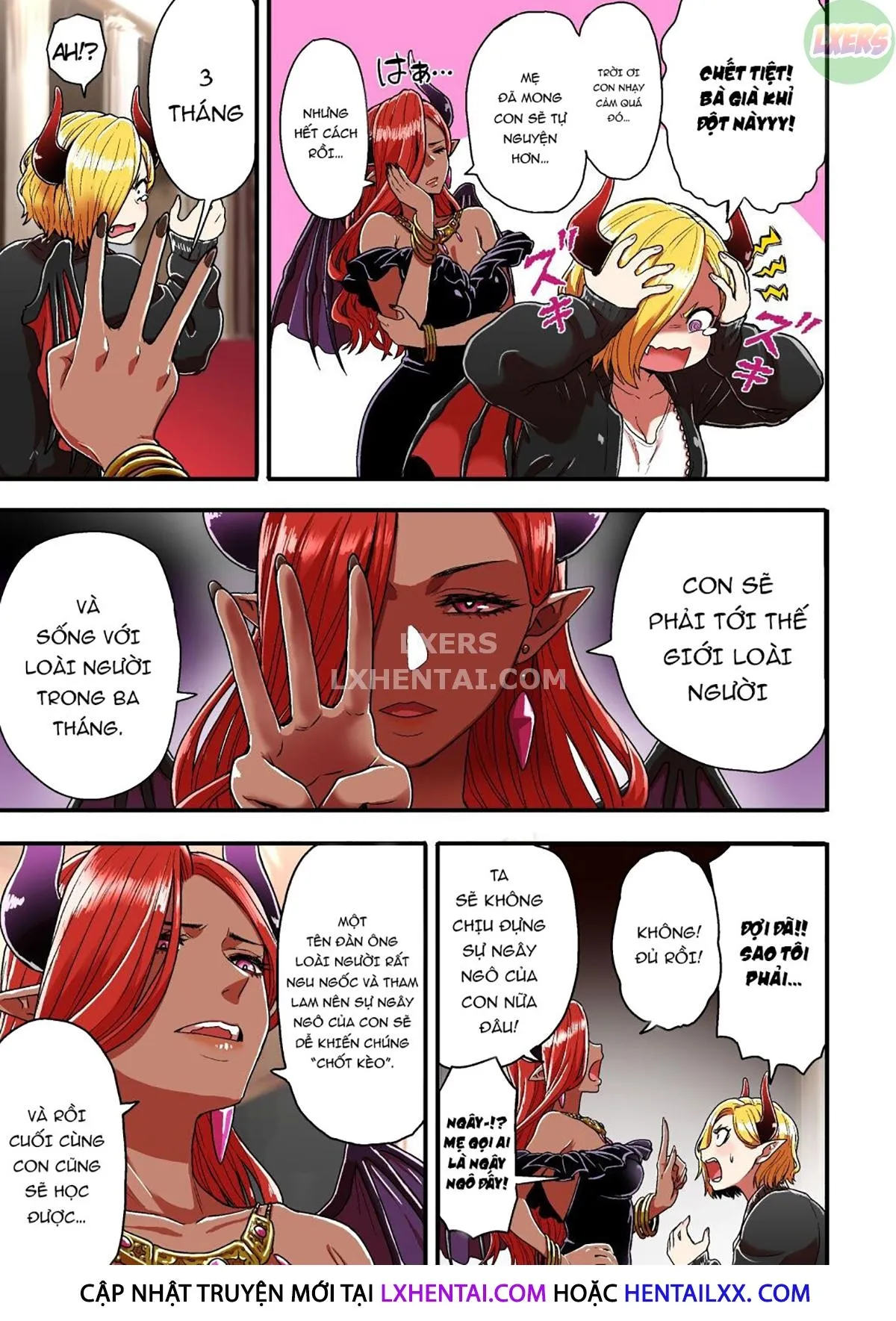 HentaiVN.net - Ảnh 7 - Junjou Yankee Succubus Marsha-Chan [~Ningen-Kai De Succubus Kenshuu~] - Chap 1