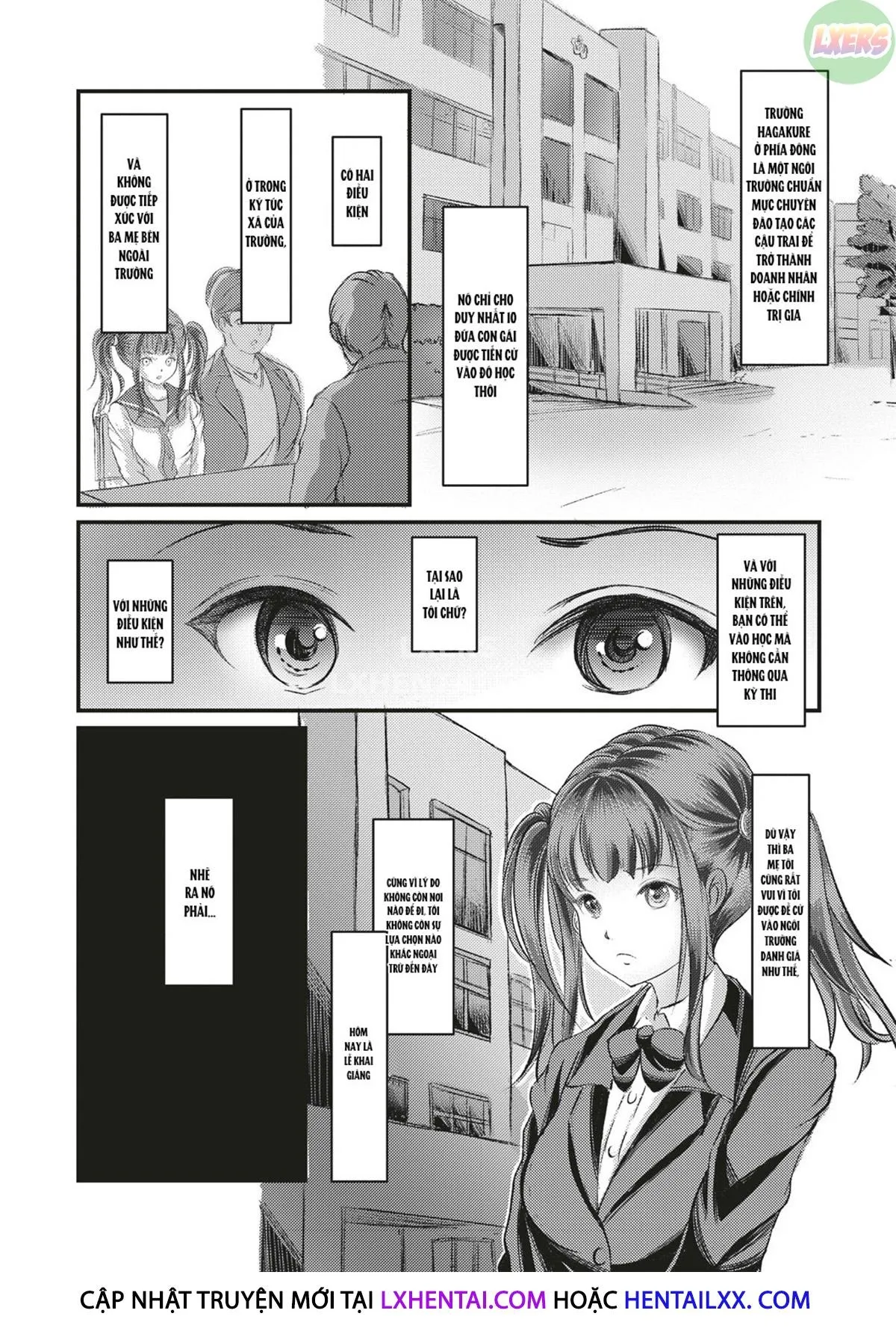 HentaiVN.net - Ảnh 14 - Kinbaku Seidorei Choukyou Gakuen - Chap 1