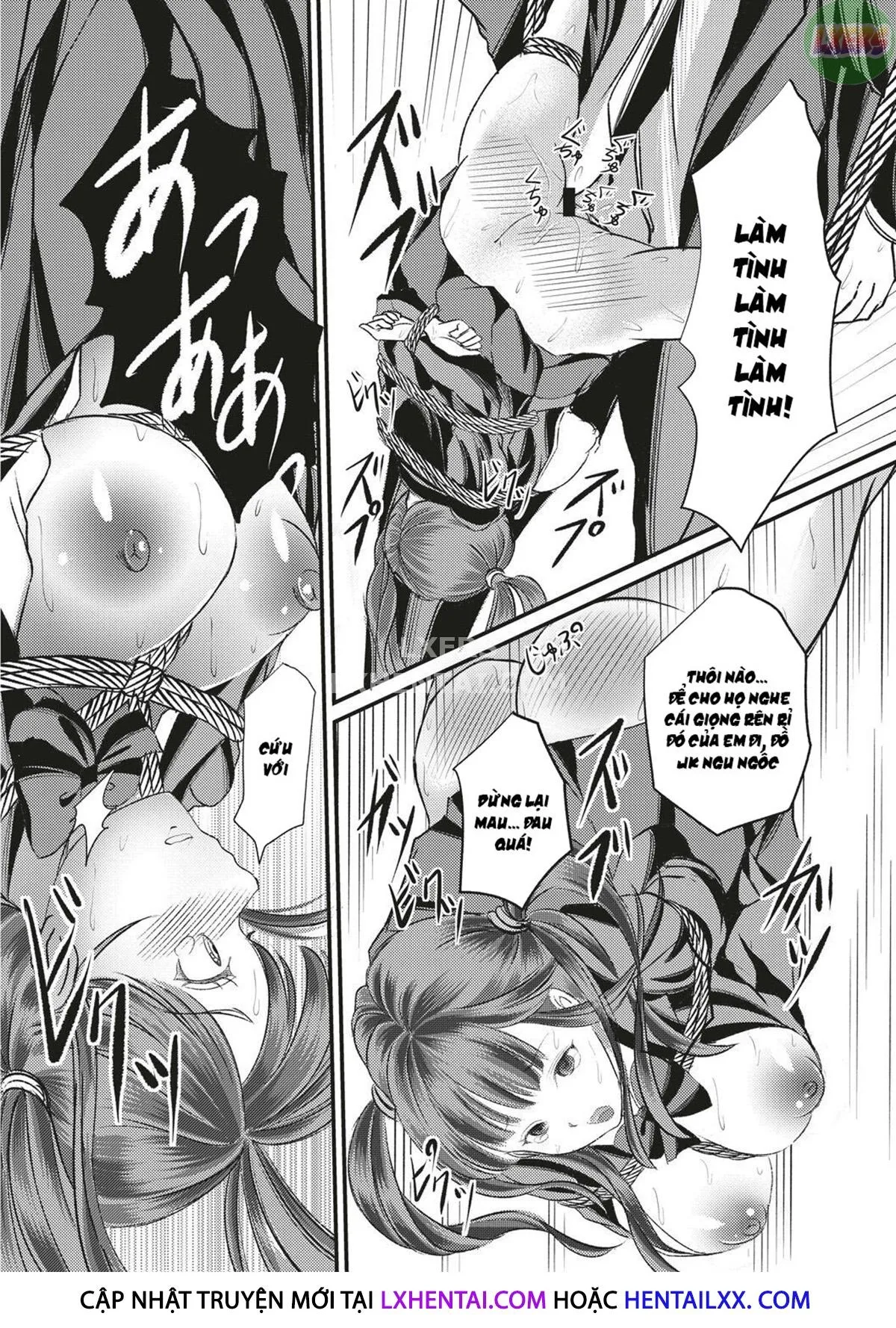 HentaiVN.net - Ảnh 24 - Kinbaku Seidorei Choukyou Gakuen - Chap 1