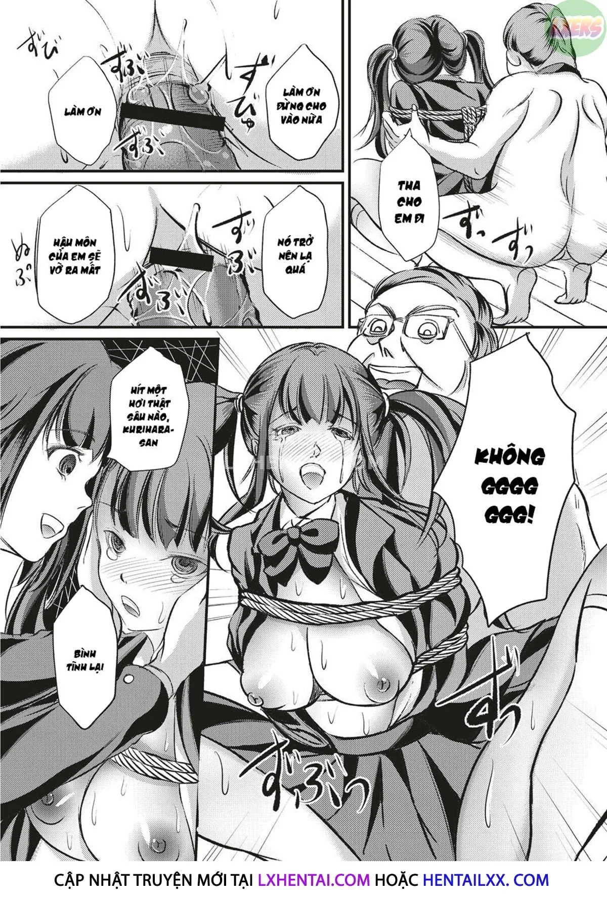 HentaiVN.net - Ảnh 11 - Kinbaku Seidorei Choukyou Gakuen - Chap 2