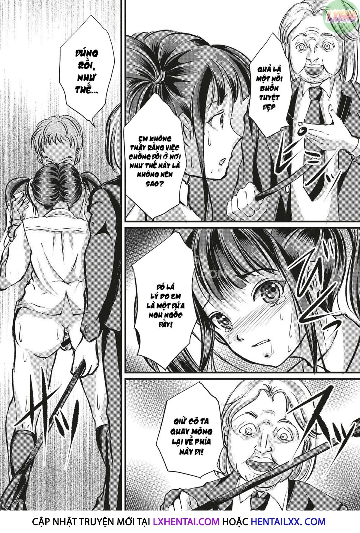 HentaiVN.net - Ảnh 16 - Kinbaku Seidorei Choukyou Gakuen - Chap 3