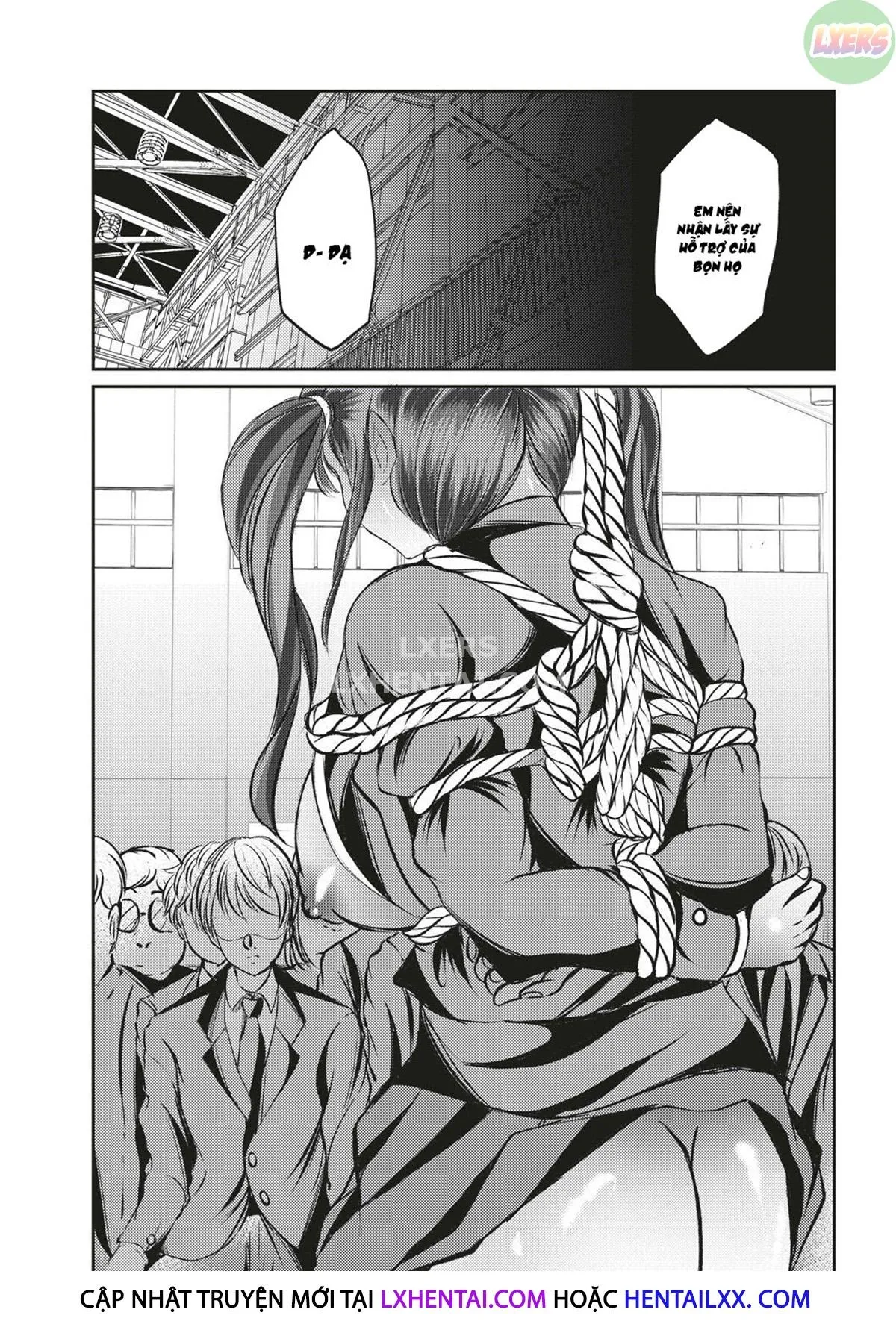 HentaiVN.net - Ảnh 10 - Kinbaku Seidorei Choukyou Gakuen - Chap 5