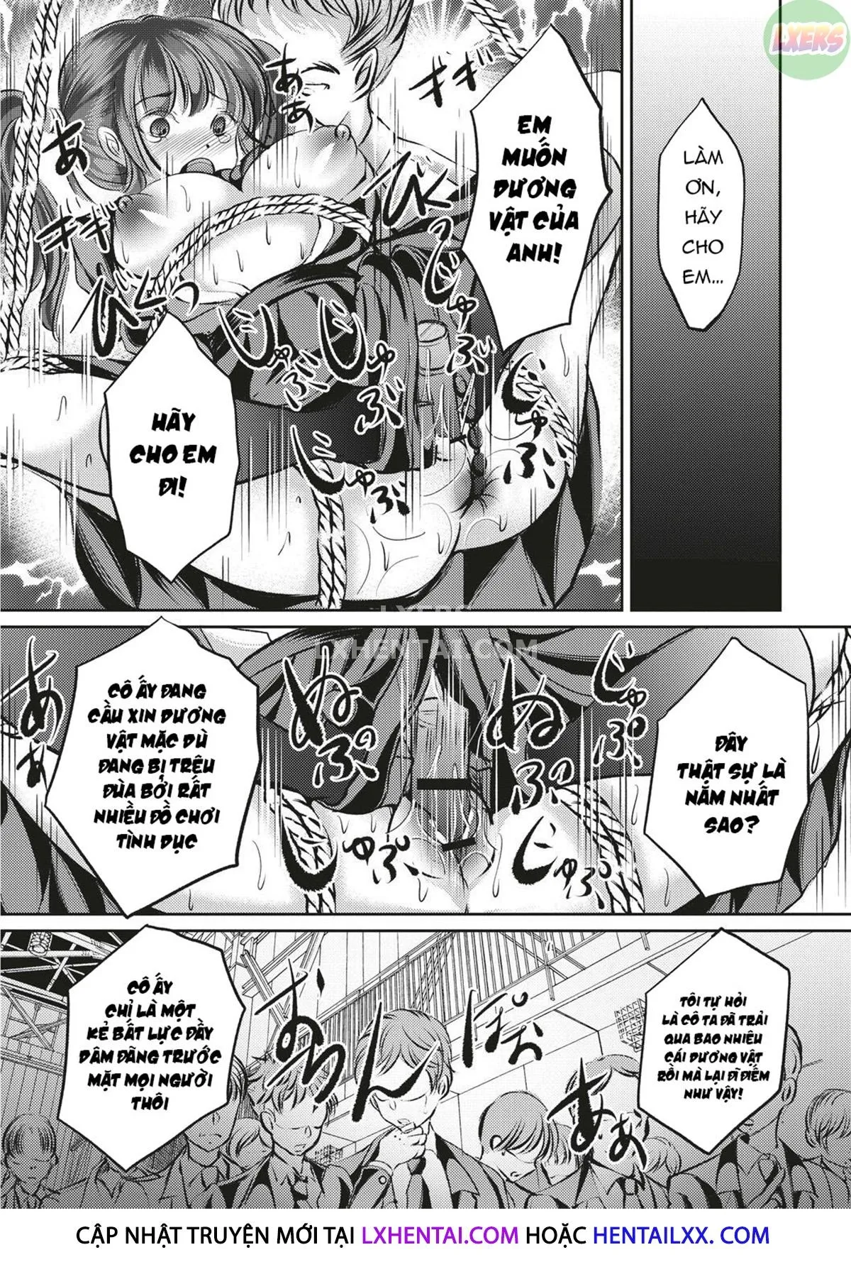 HentaiVN.net - Ảnh 16 - Kinbaku Seidorei Choukyou Gakuen - Chap 5