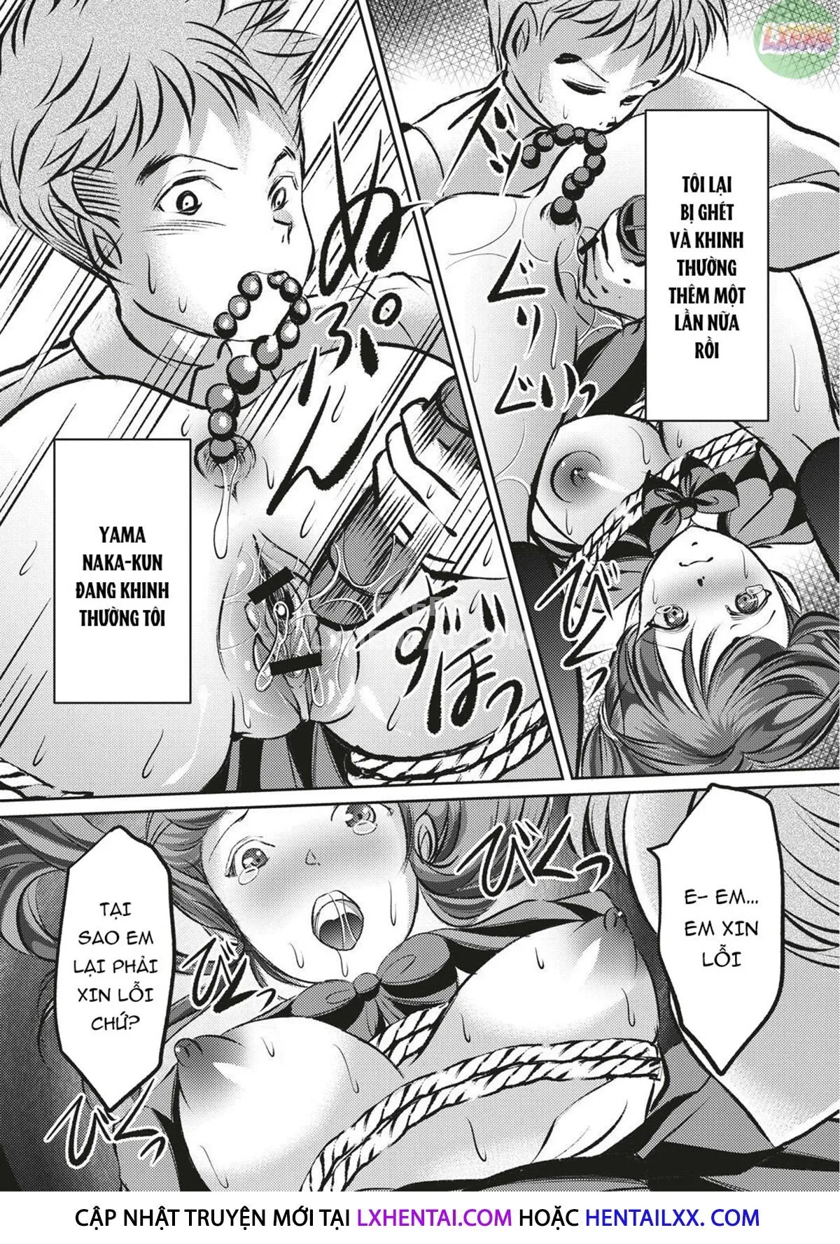 HentaiVN.net - Ảnh 19 - Kinbaku Seidorei Choukyou Gakuen - Chap 5