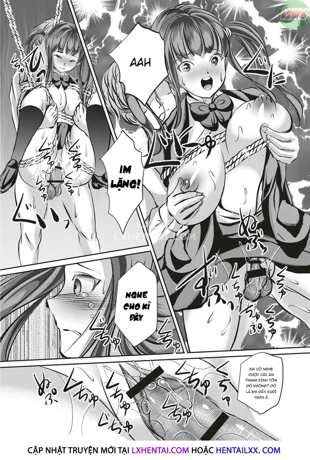 HentaiVN.net - Ảnh 24 - Kinbaku Seidorei Choukyou Gakuen - Chap 5