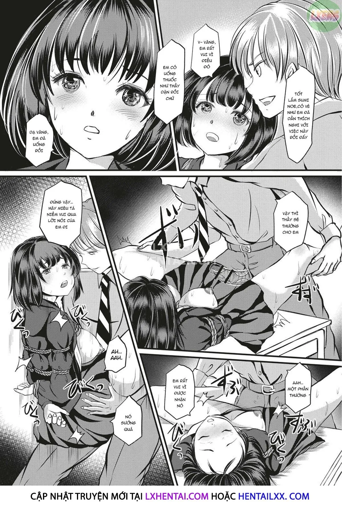 HentaiVN.net - Ảnh 12 - Kinbaku Seidorei Choukyou Gakuen - Chap 6
