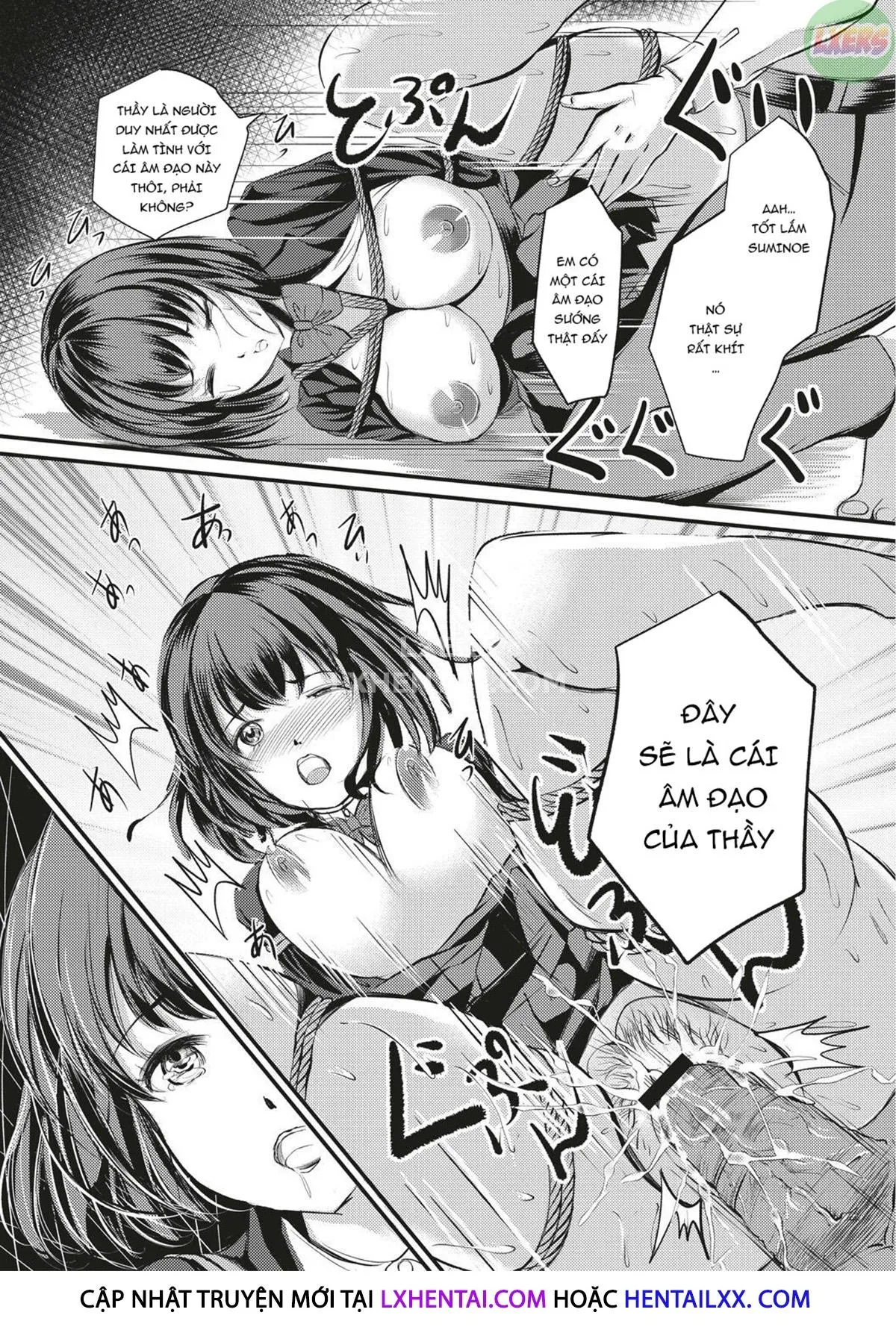HentaiVN.net - Ảnh 24 - Kinbaku Seidorei Choukyou Gakuen - Chap 6