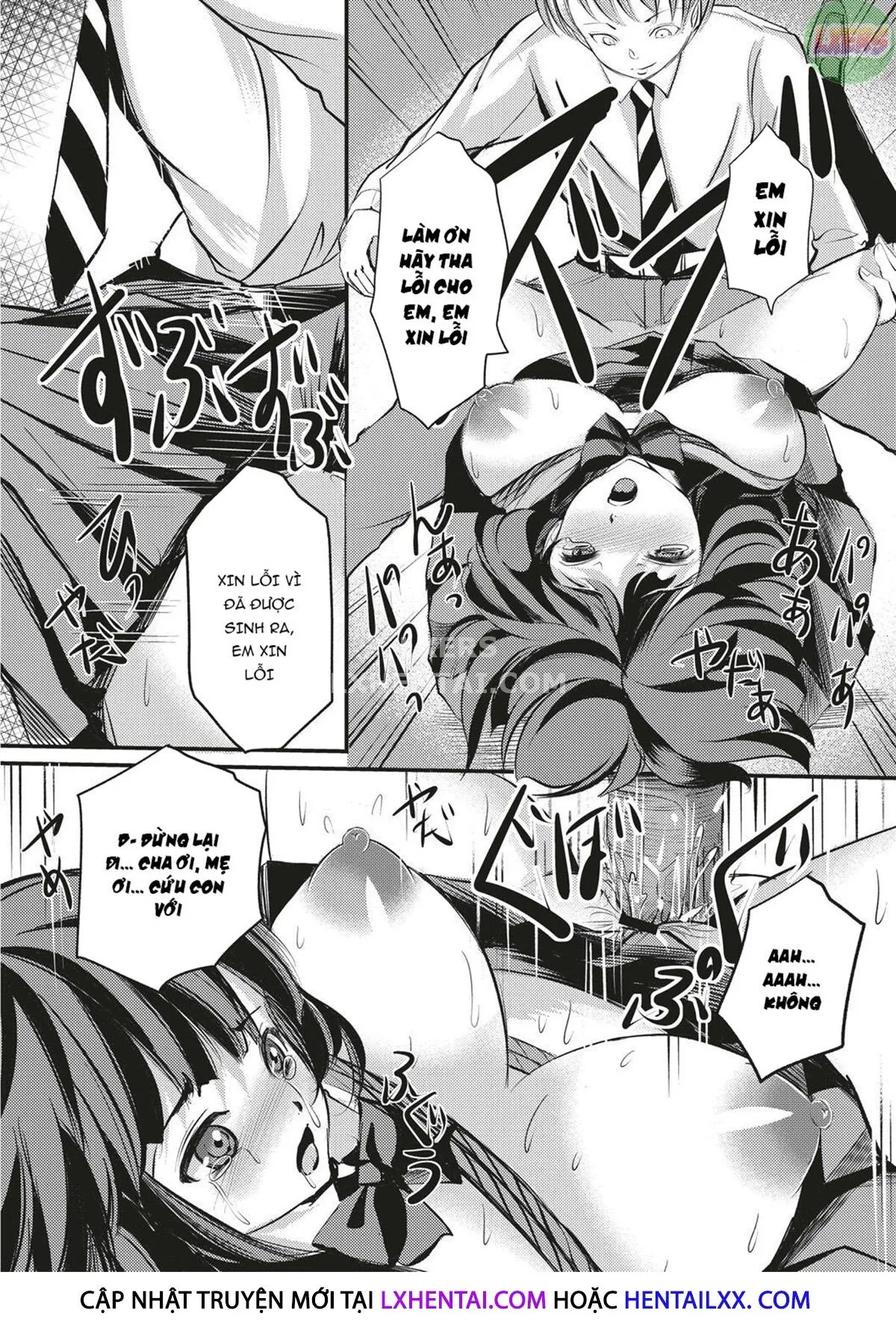HentaiVN.net - Ảnh 14 - Kinbaku Seidorei Choukyou Gakuen - Chap 7 - END
