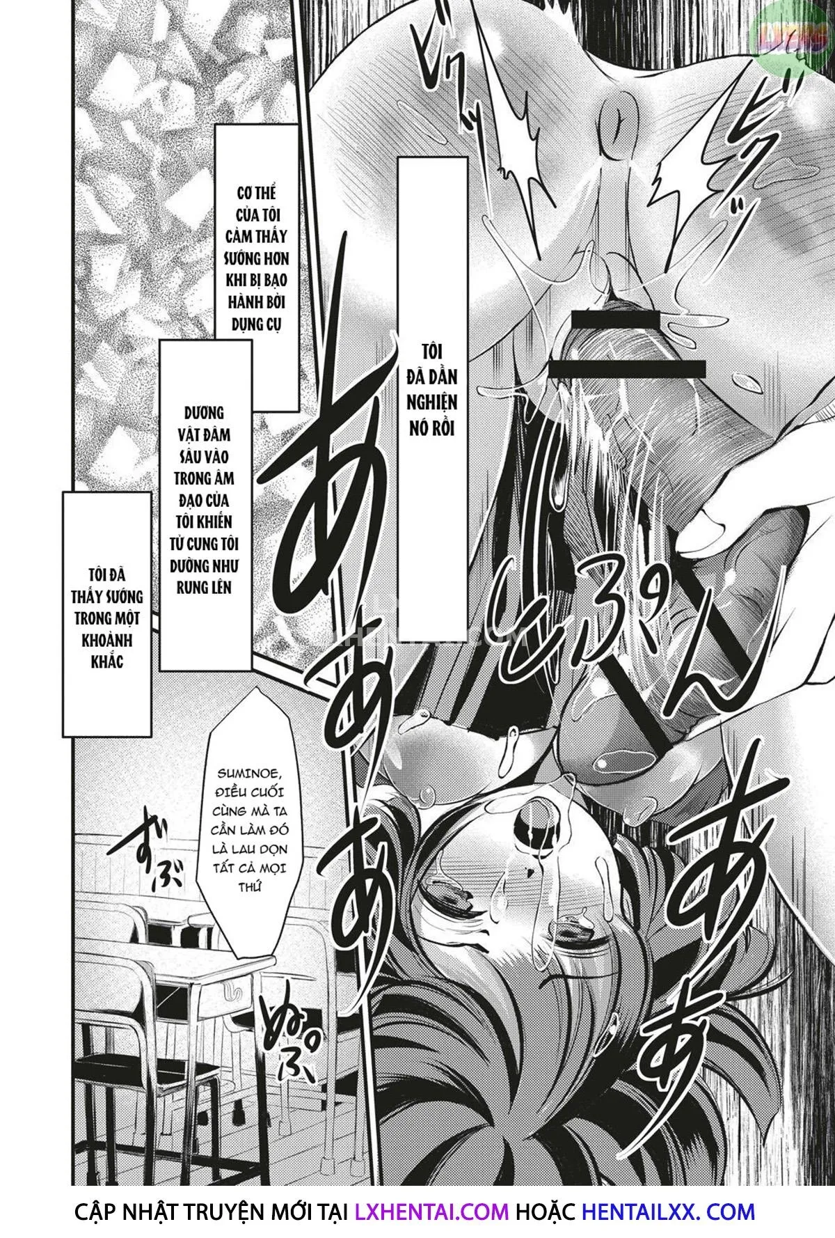 HentaiVN.net - Ảnh 22 - Kinbaku Seidorei Choukyou Gakuen - Chap 7 - END