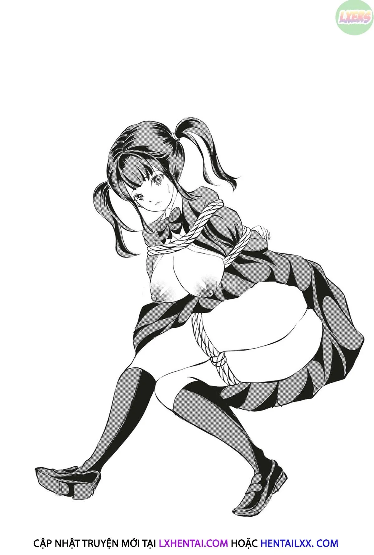 HentaiVN.net - Ảnh 24 - Kinbaku Seidorei Choukyou Gakuen - Chap 7 - END