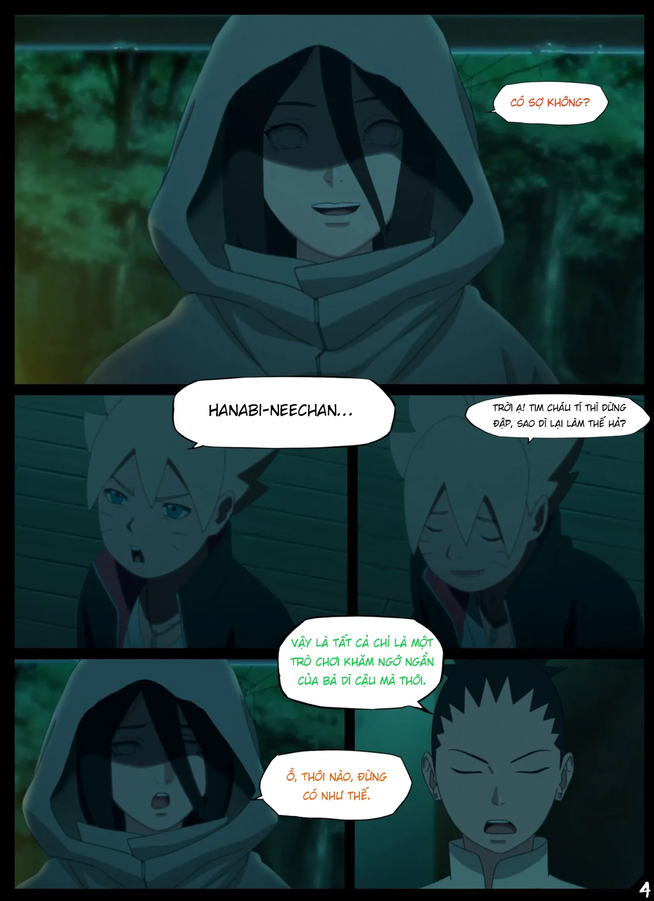 HentaiVN.net - Ảnh 5 - Đêm Của Bạch Nhãn Yêu [Night of the silver eyed Succubus (Boruto)] - Oneshot