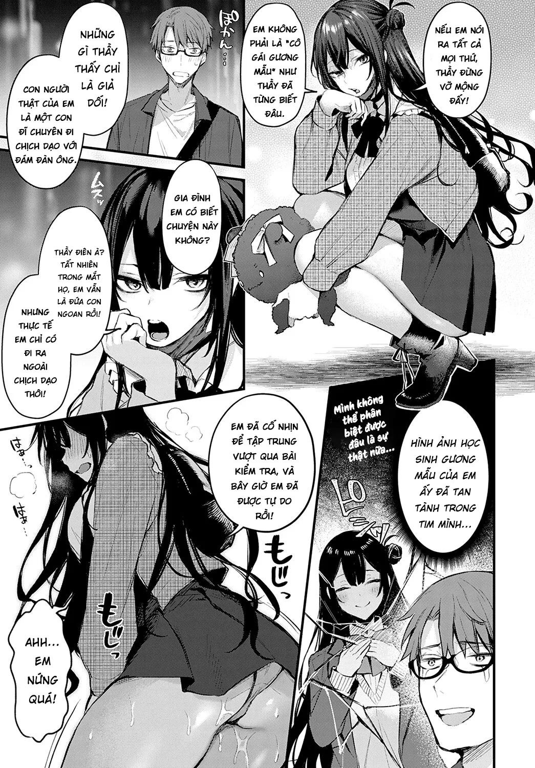 HentaiVN.net - Ảnh 9 - Waruiko no Shitsuke [Lesson for a Naughty Girl, Bài học cho em nữ sinh hư hỏng] - Oneshot