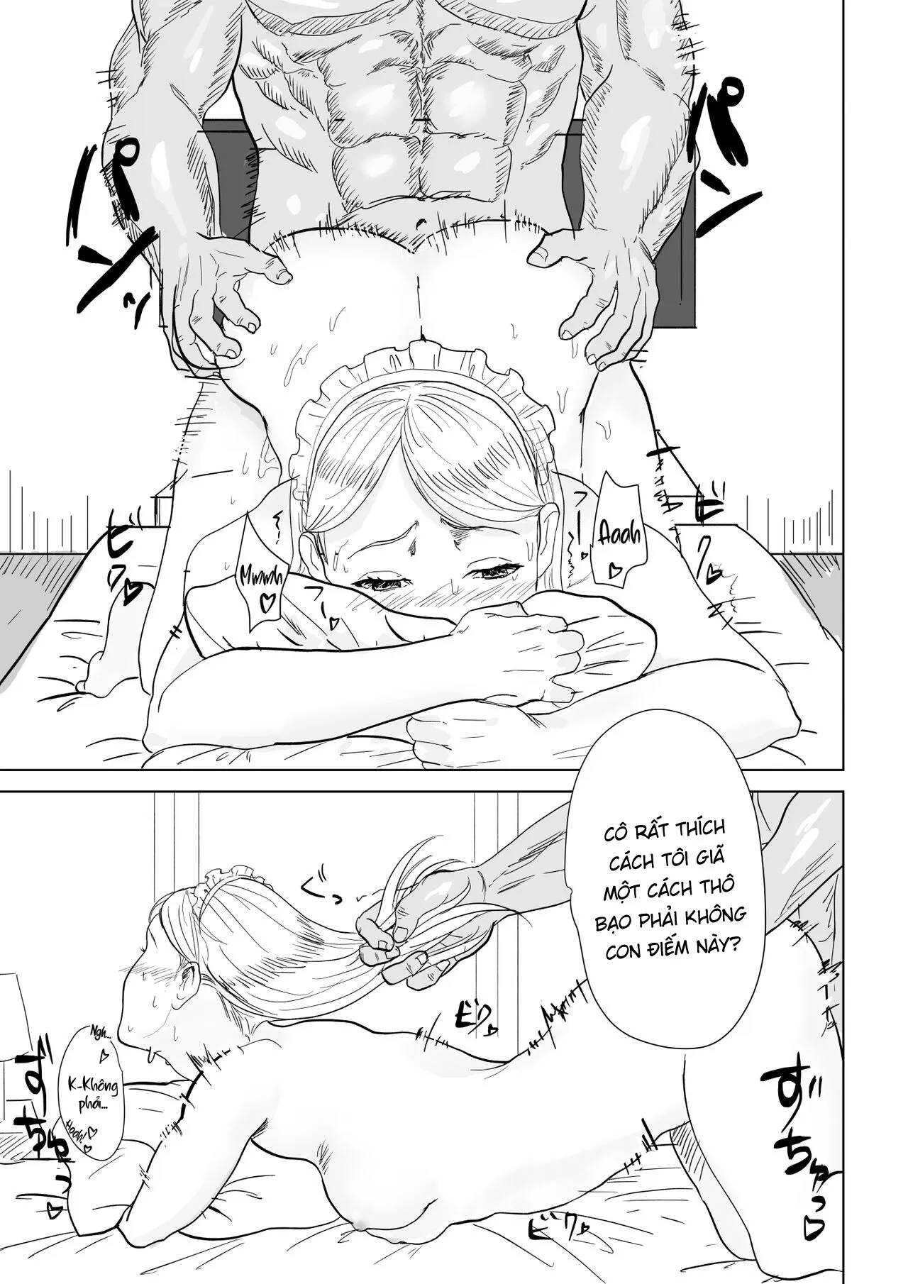 HentaiVN.net - Ảnh 4 - Mẩu truyện ngắn về cô hầu gái... [An eromanga about a Maid] - Oneshot