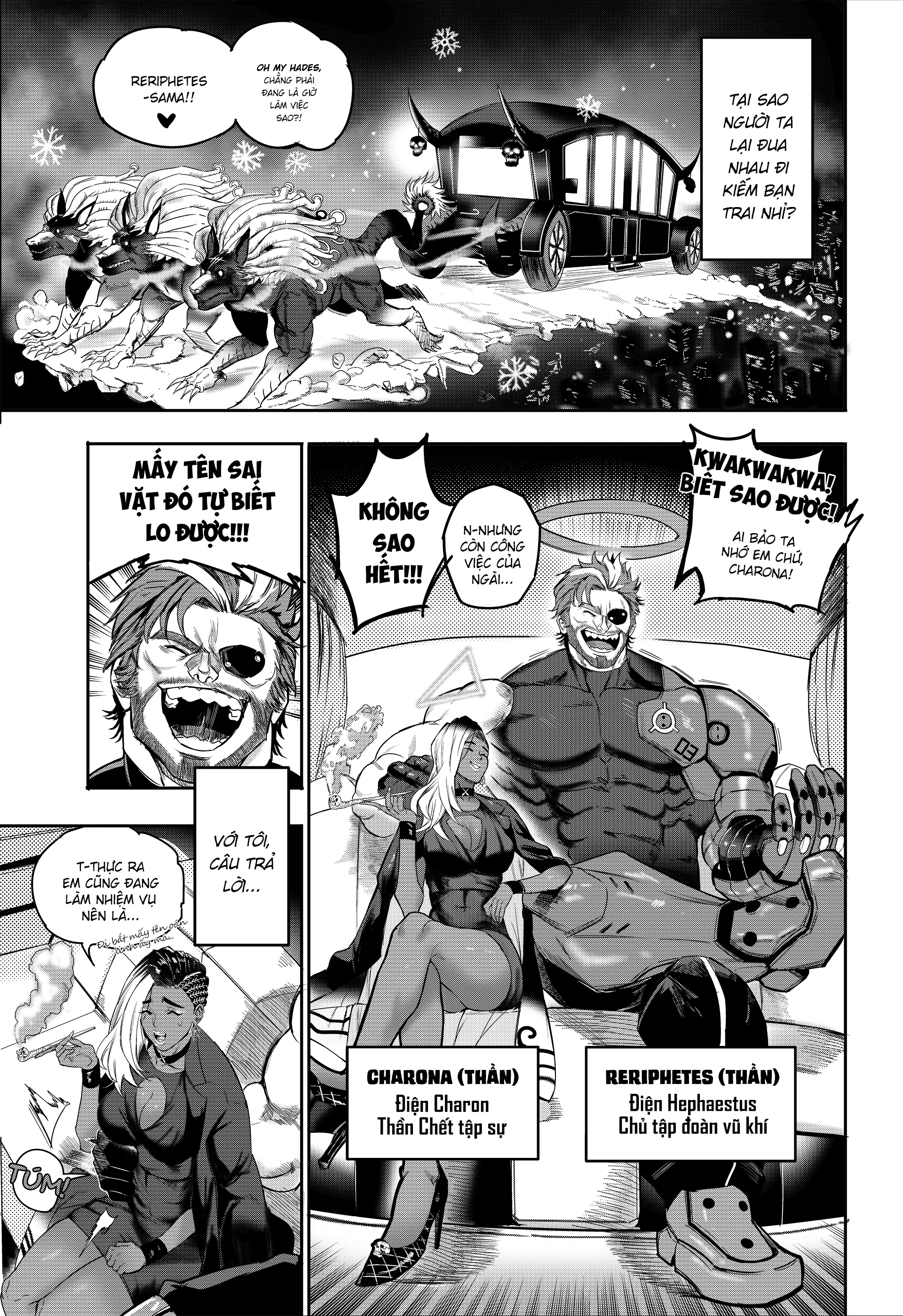 HentaiVN.net - Ảnh 3 - Bán Thân Cho Thần - Ngoại truyện: Charona [I sold my body to a God - Side Story: Charona] - Chap 1.1