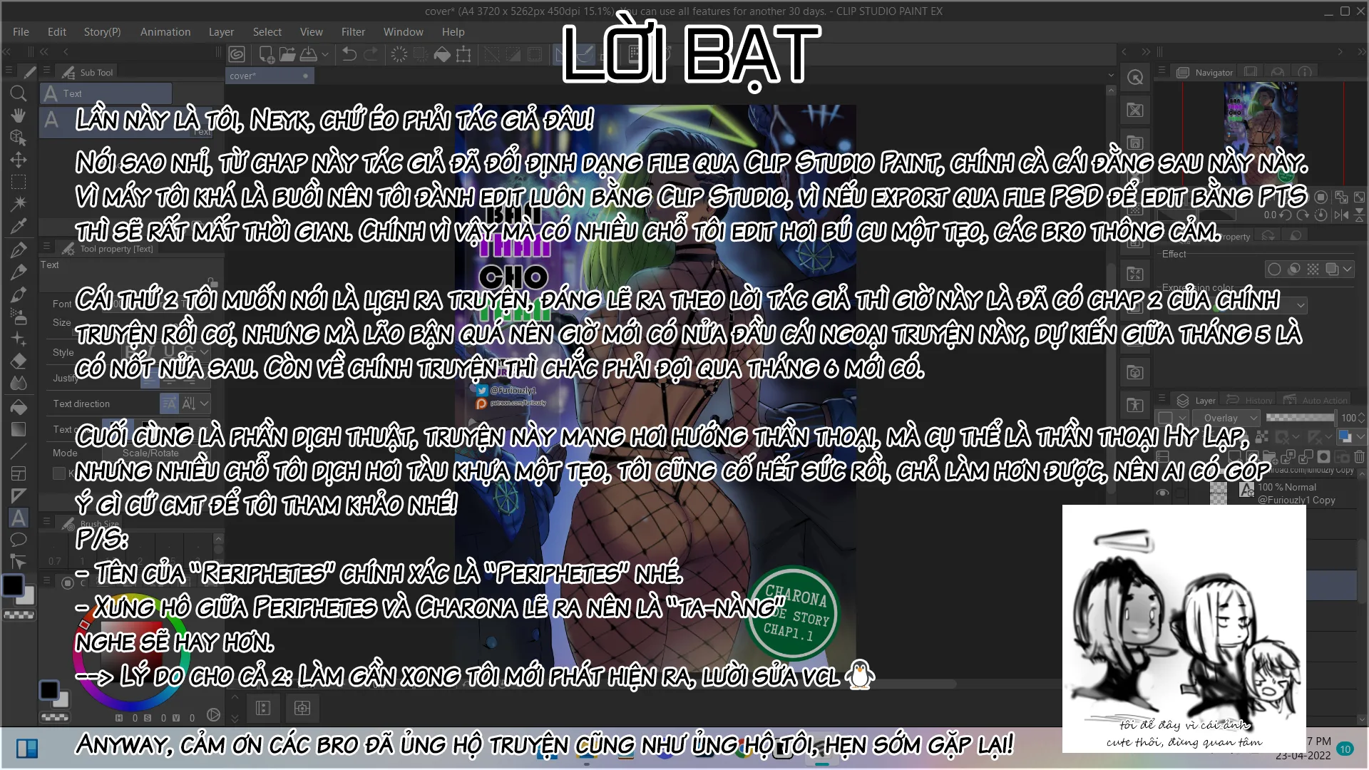 HentaiVN.net - Ảnh 30 - Bán Thân Cho Thần - Ngoại truyện: Charona [I sold my body to a God - Side Story: Charona] - Chap 1.1