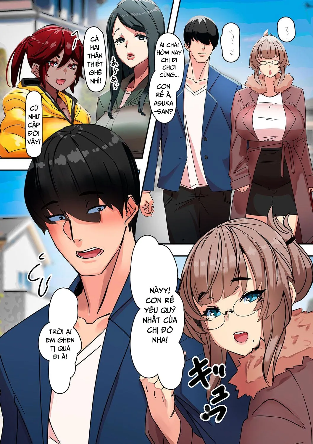 HentaiVN.net - Ảnh 15 - Mẹ vợ là người yêu tôi [Koibito Wa Gibo; My Lover Is Mother-In-Law] - Oneshot