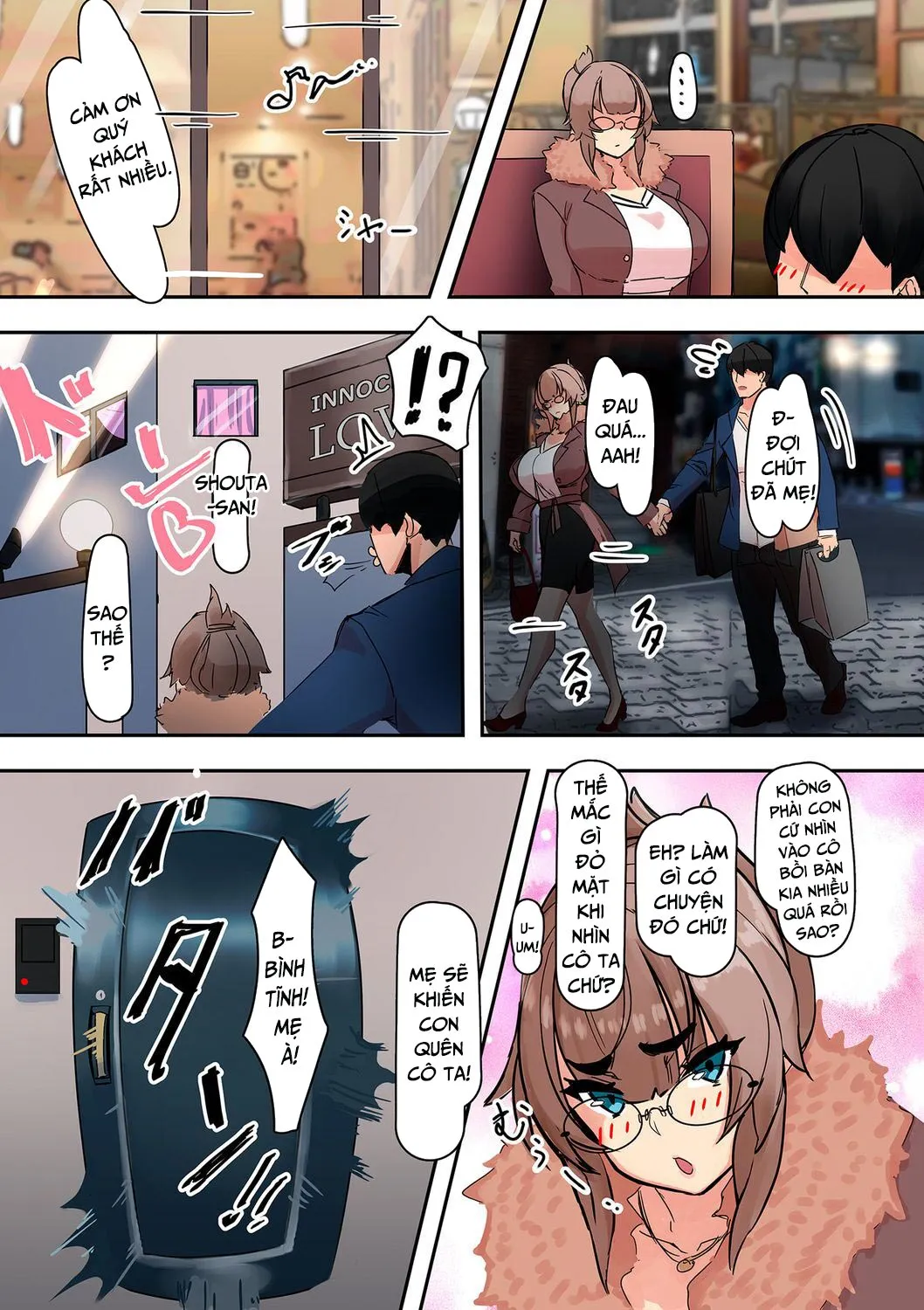 HentaiVN.net - Ảnh 18 - Mẹ vợ là người yêu tôi [Koibito Wa Gibo; My Lover Is Mother-In-Law] - Oneshot