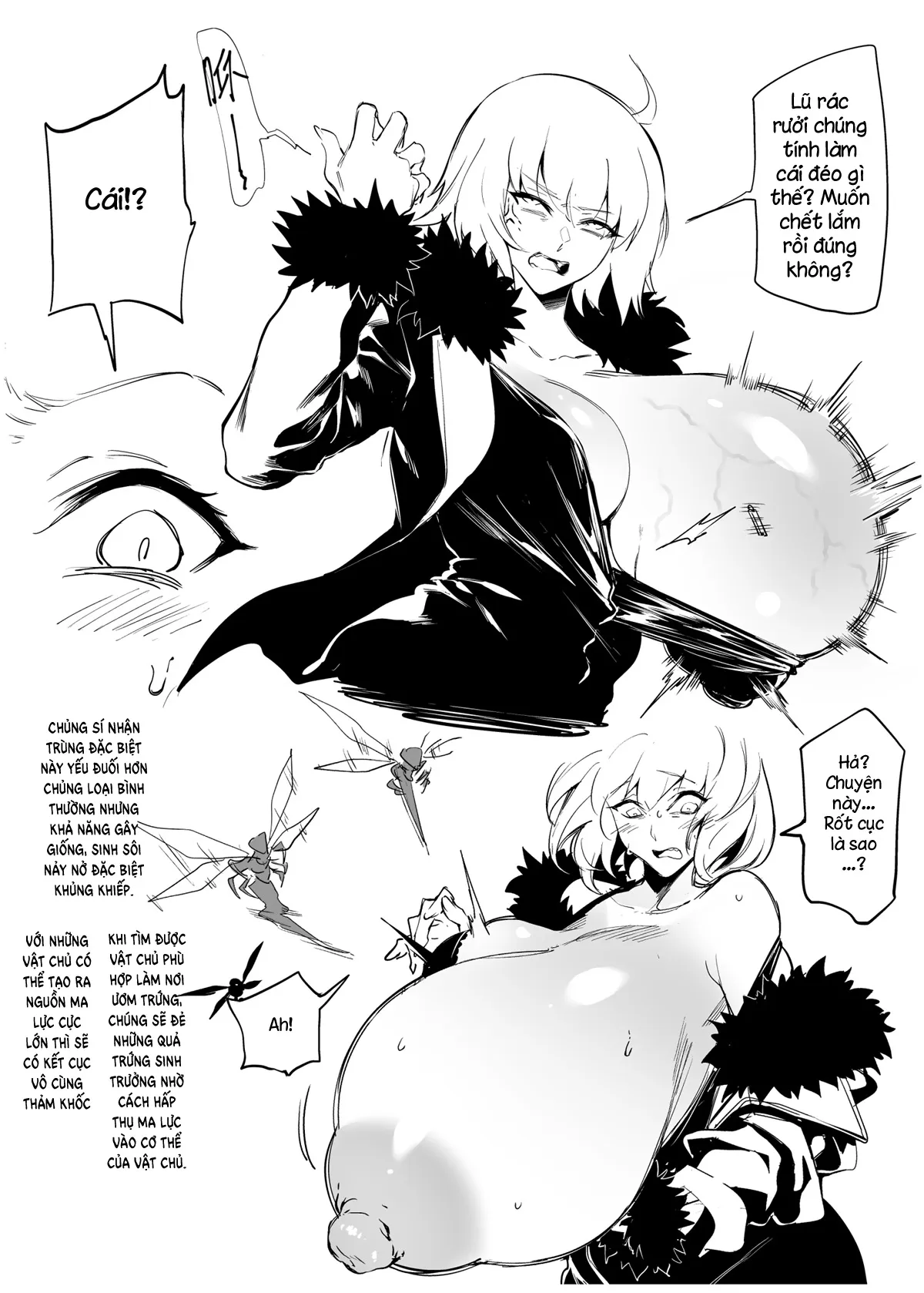 HentaiVN.net - Ảnh 3 - Jeanne Chounyuu Naedoko Sanshutsu Houkokusho (Fate/Grand Order) [邪ヌ超乳苗床產出報告書 ; Bảng báo cáo về quá trình sinh sản của vườn ươm ấu trùng Janne] - Oneshot
