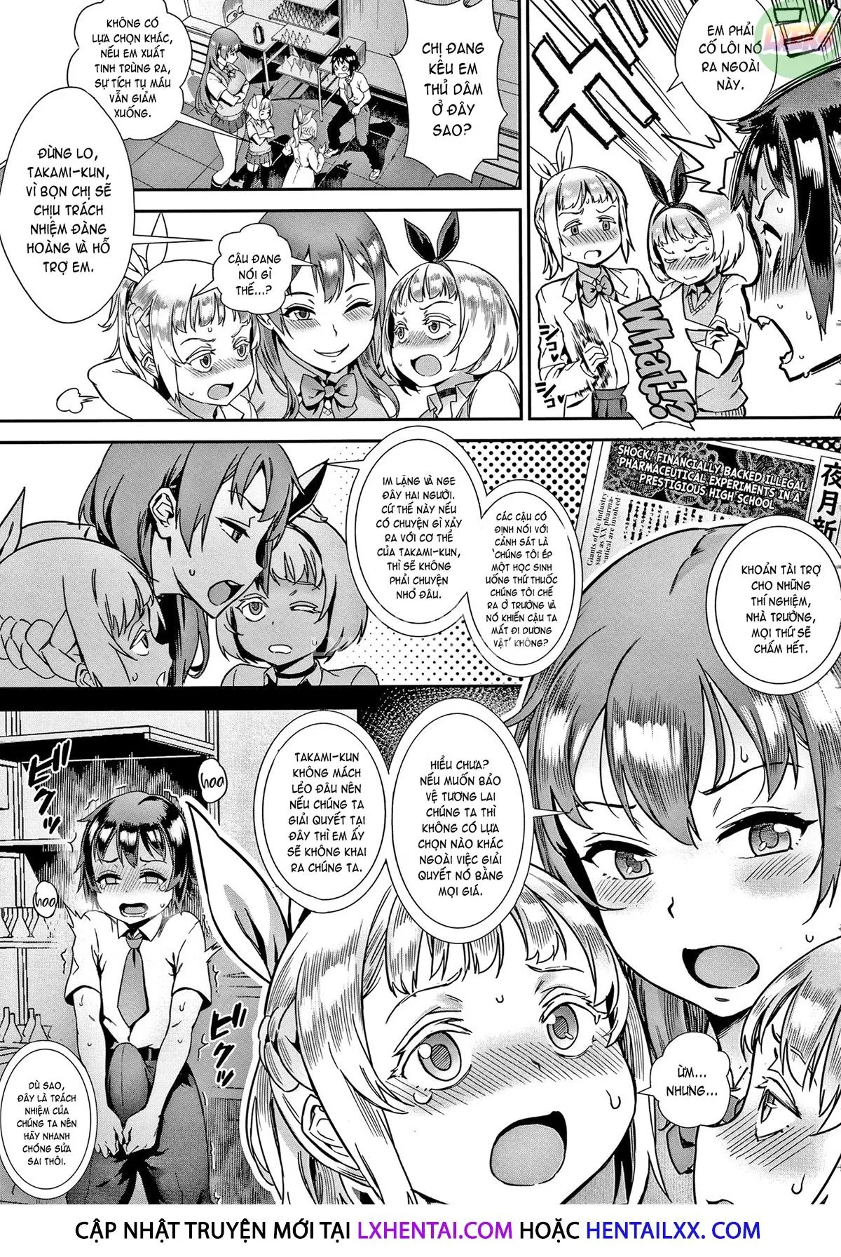 HentaiVN.net - Ảnh 10 - Live! - Chap 4
