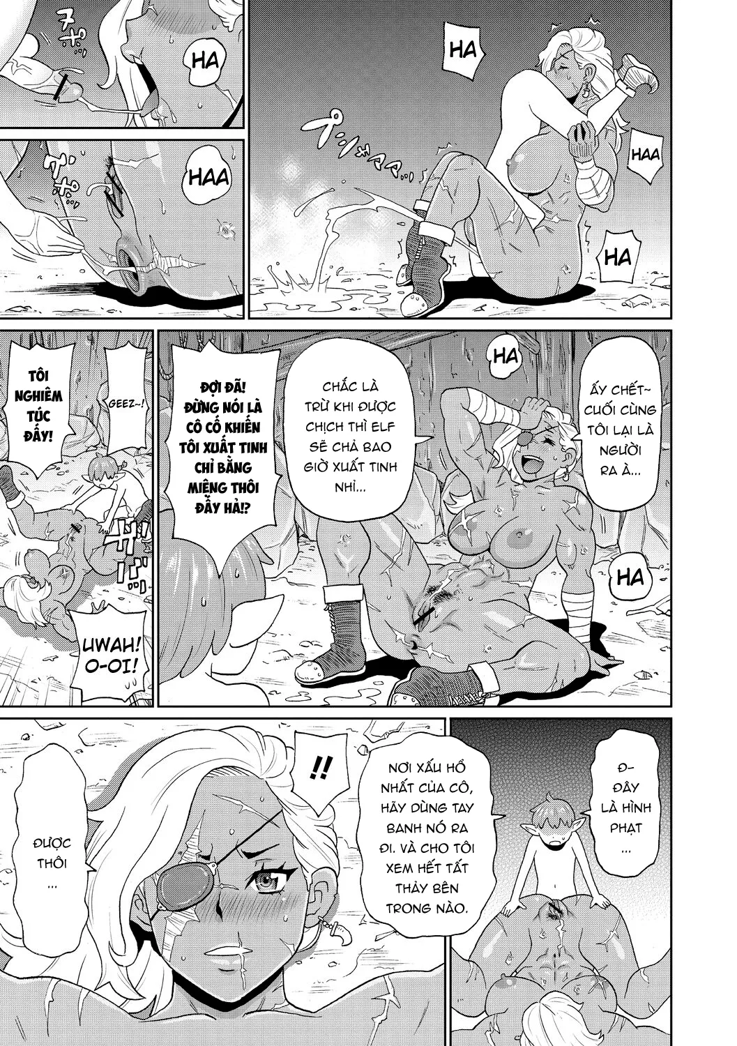 HentaiVN.net - Ảnh 15 - Rekisen no Onna Senshi to Boku no Tabi [歴戦の女戦士と僕の旅] - Chap 1