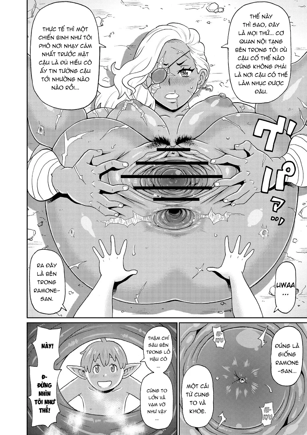 HentaiVN.net - Ảnh 16 - Rekisen no Onna Senshi to Boku no Tabi [歴戦の女戦士と僕の旅] - Chap 1