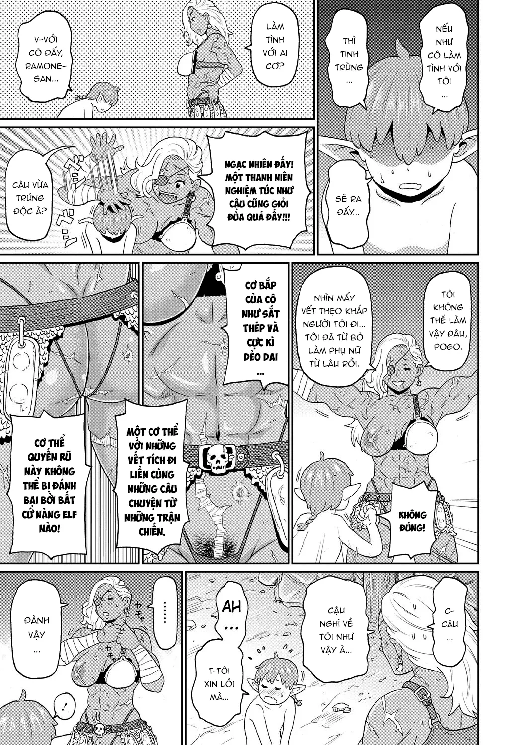 HentaiVN.net - Ảnh 9 - Rekisen no Onna Senshi to Boku no Tabi [歴戦の女戦士と僕の旅] - Chap 1