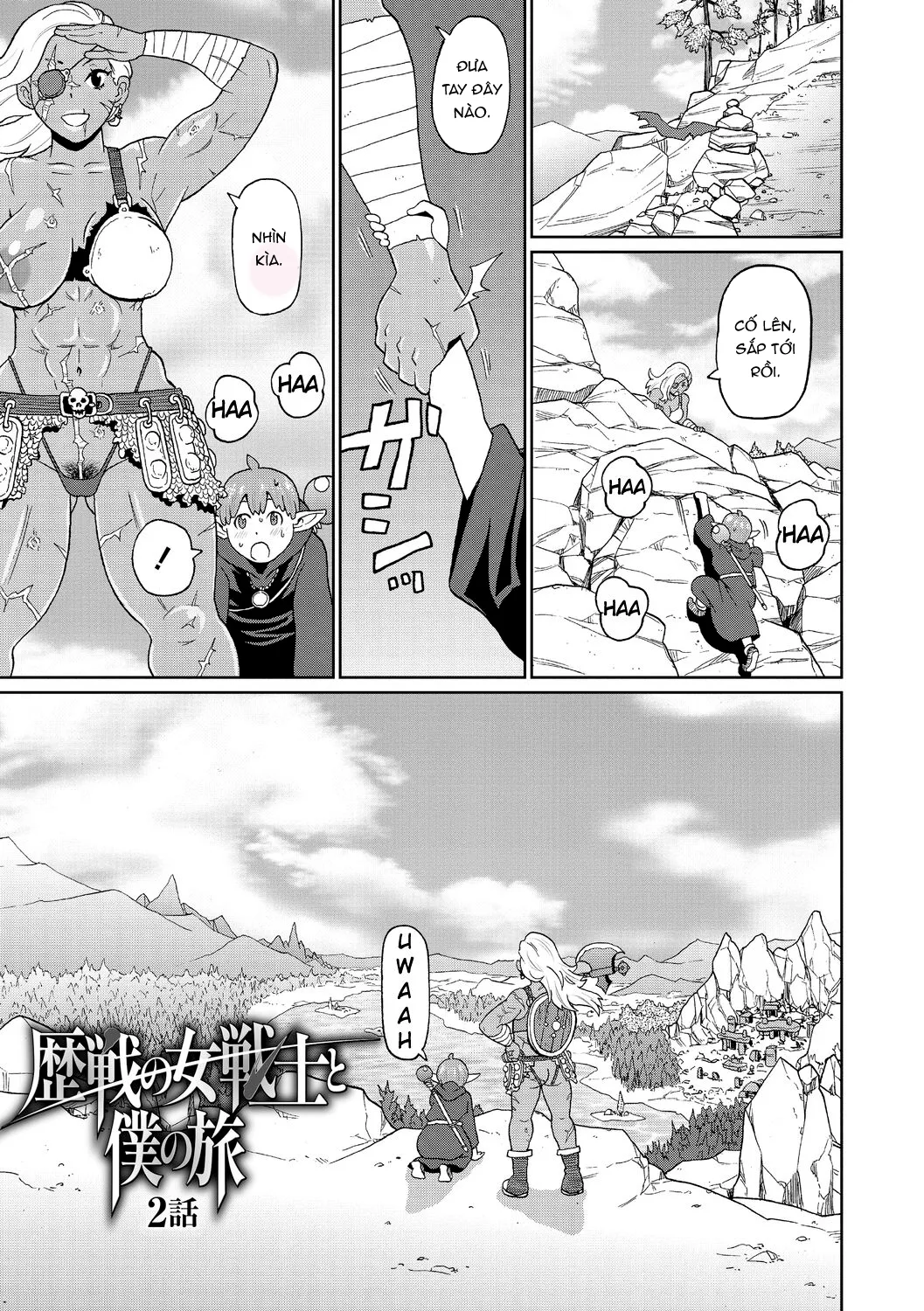 HentaiVN.net - Ảnh 3 - Rekisen no Onna Senshi to Boku no Tabi [歴戦の女戦士と僕の旅] - Chap 2