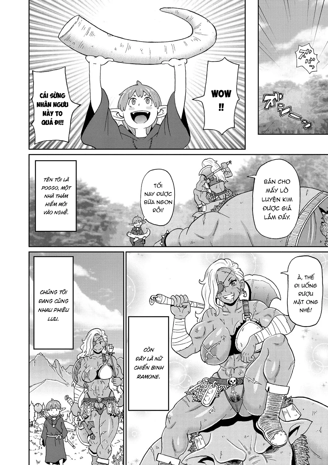 HentaiVN.net - Ảnh 4 - Rekisen no Onna Senshi to Boku no Tabi [歴戦の女戦士と僕の旅] - Chap 3
