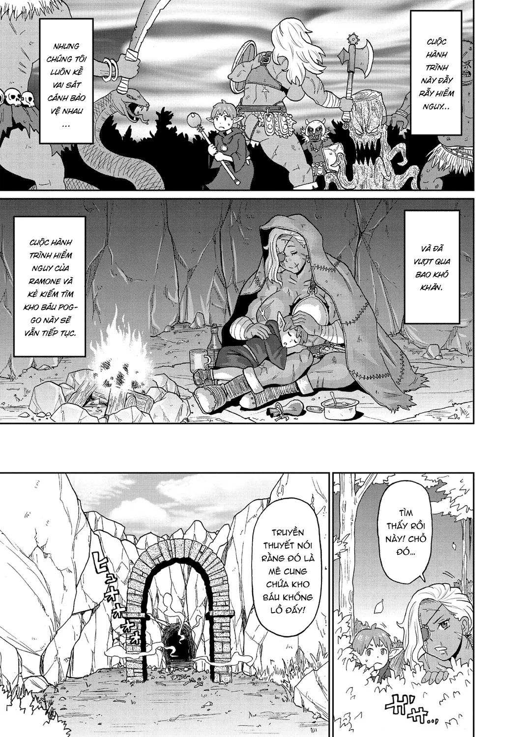HentaiVN.net - Ảnh 5 - Rekisen no Onna Senshi to Boku no Tabi [歴戦の女戦士と僕の旅] - Chap 3