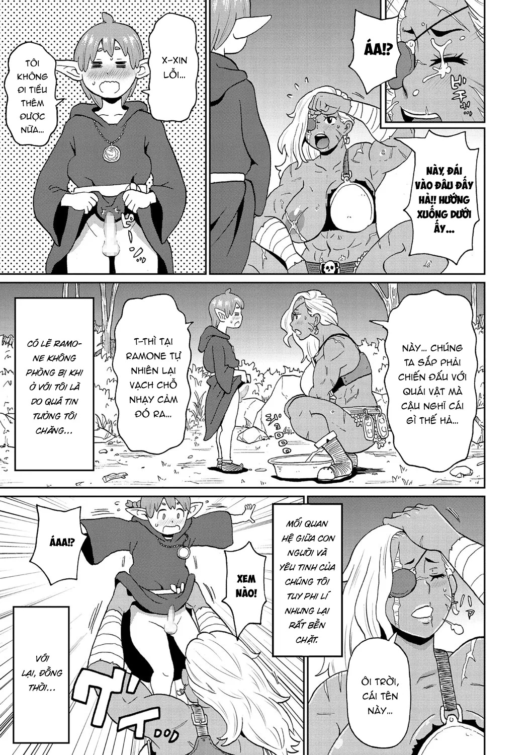 HentaiVN.net - Ảnh 9 - Rekisen no Onna Senshi to Boku no Tabi [歴戦の女戦士と僕の旅] - Chap 3