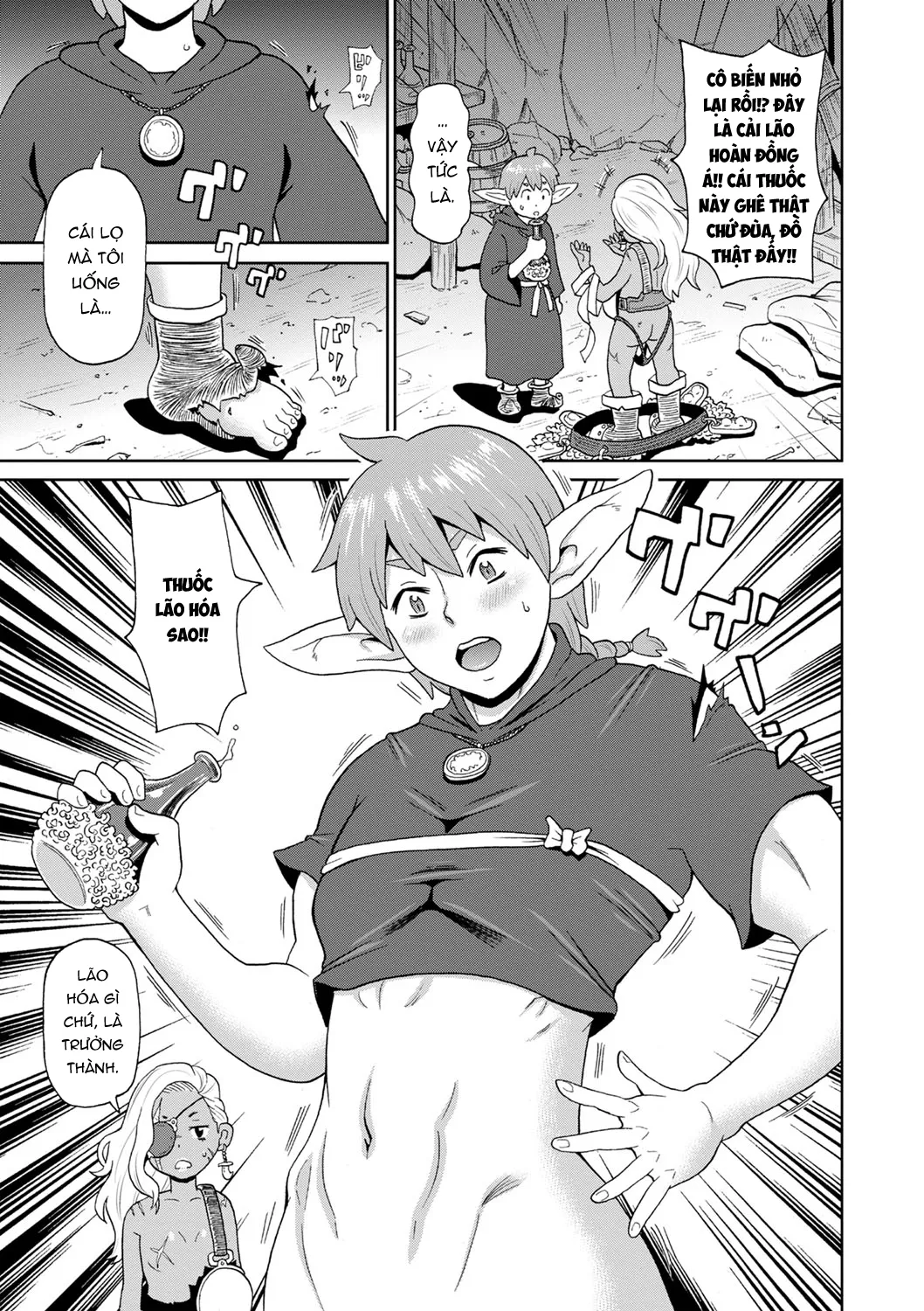 HentaiVN.net - Ảnh 13 - Rekisen no Onna Senshi to Boku no Tabi [歴戦の女戦士と僕の旅] - Chap 4