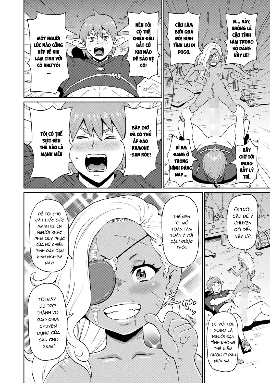 HentaiVN.net - Ảnh 18 - Rekisen no Onna Senshi to Boku no Tabi [歴戦の女戦士と僕の旅] - Chap 4