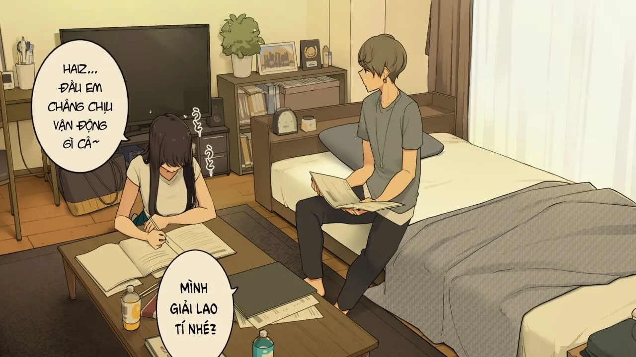 HentaiVN.net - Ảnh 12 - Học Nhóm Cùng Senpai - Oneshot