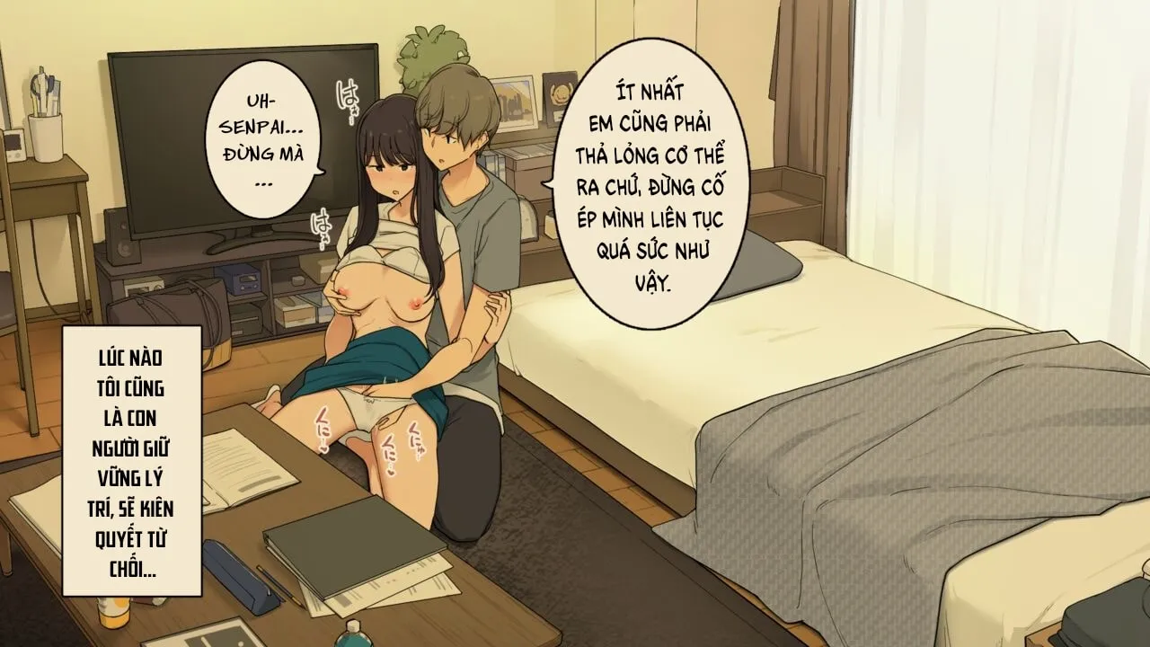 HentaiVN.net - Ảnh 13 - Học Nhóm Cùng Senpai - Oneshot
